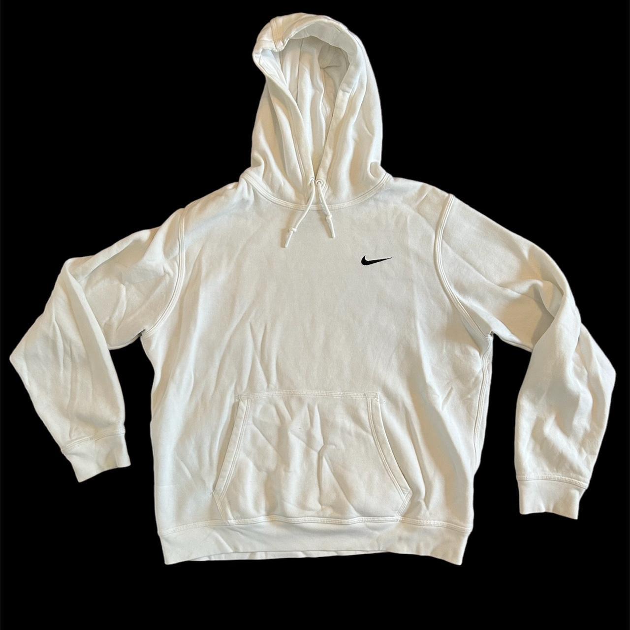nike hoodie with white strings