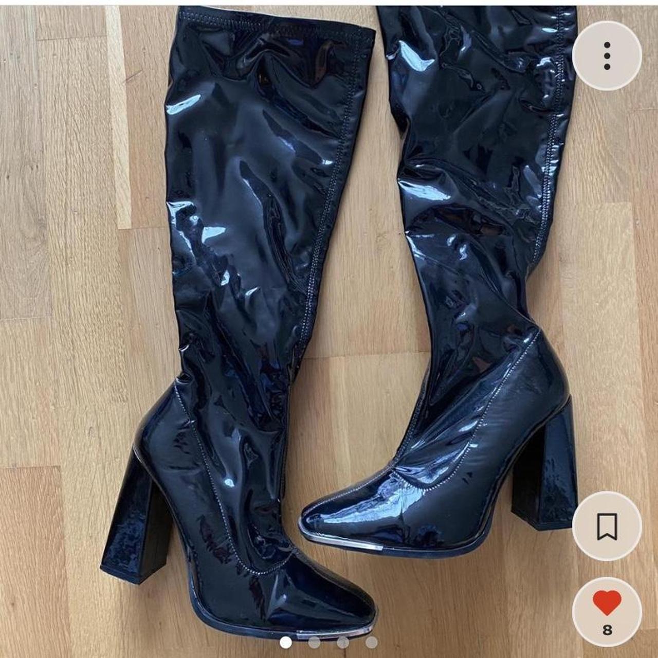 public desire black boots