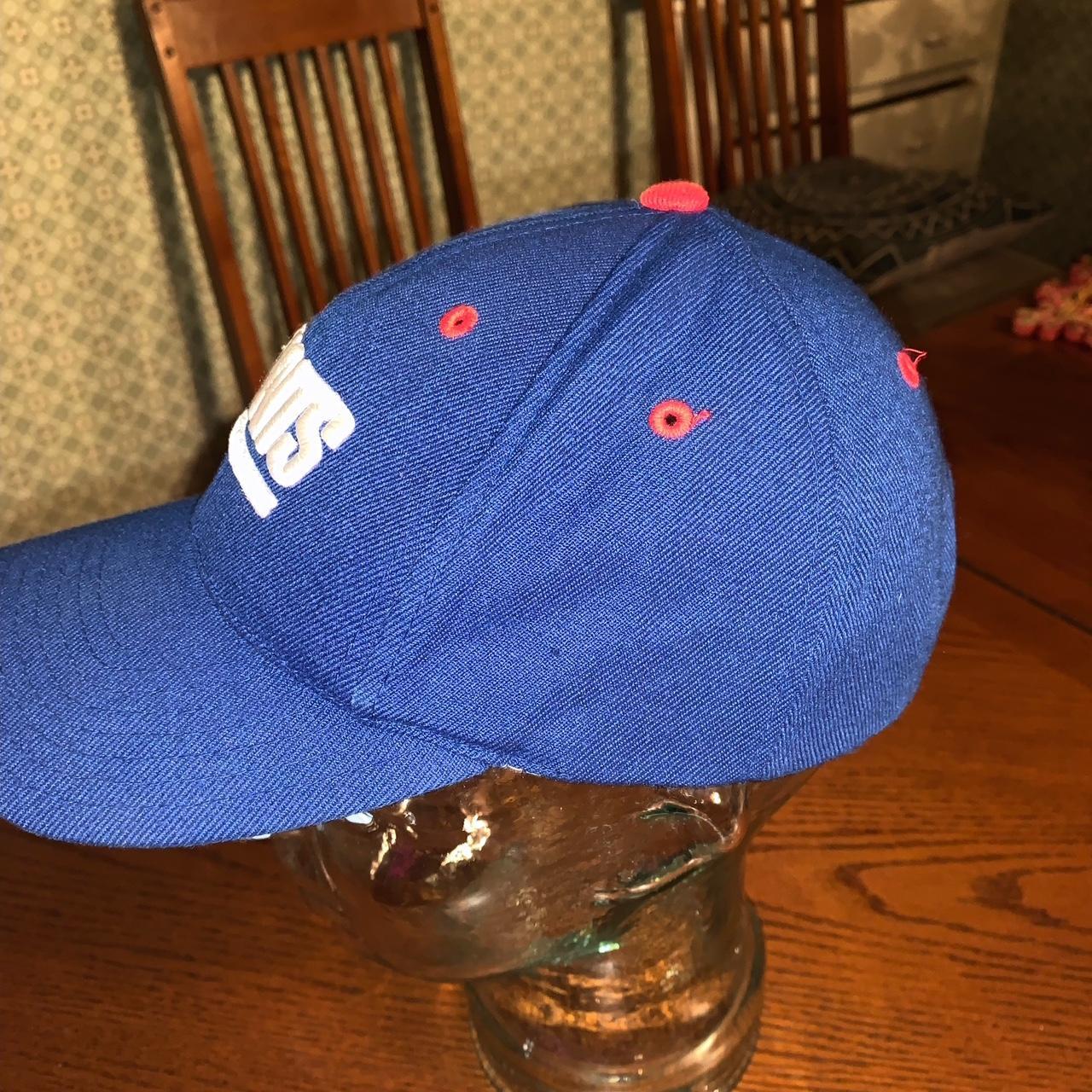 Vintage Logo 7 NY Giants Snapback Hat Not sure - Depop