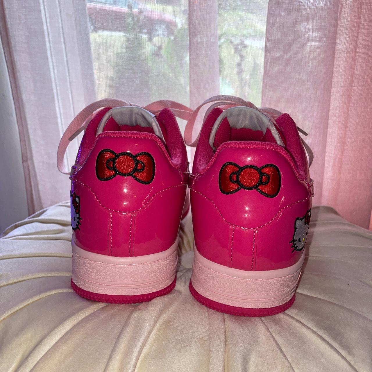 Hello Kitty Bapesta Shoes. Freshly new, only put... Depop