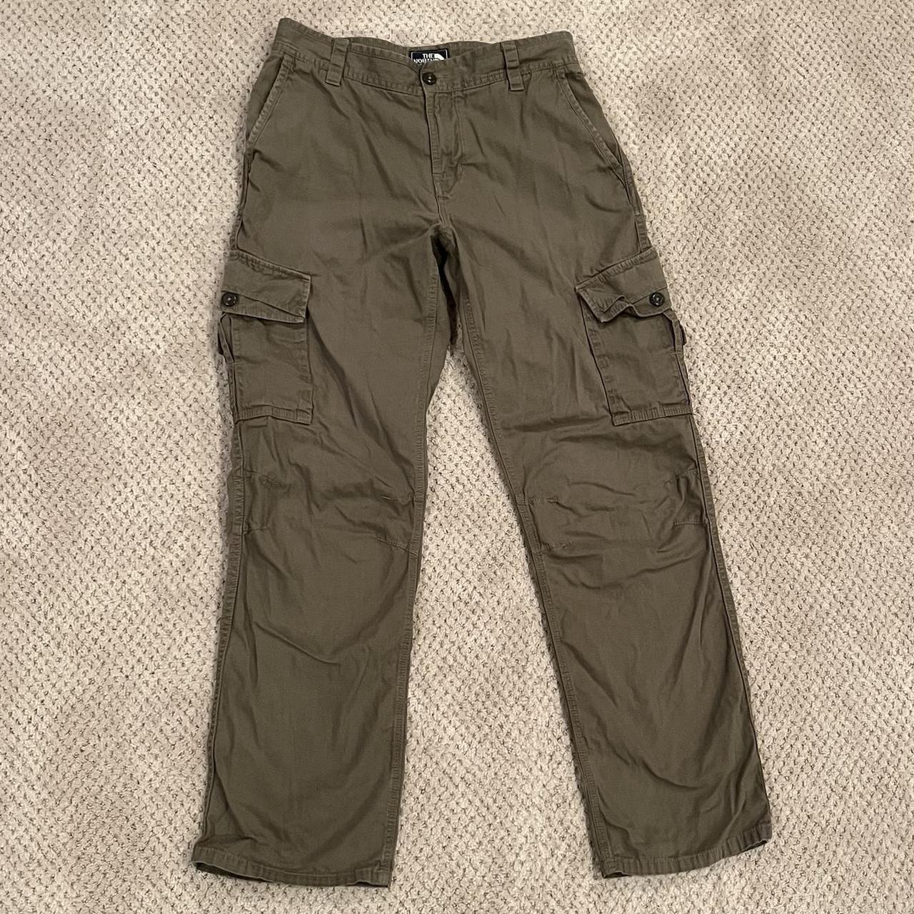 The North Face olive green hiking pants Details: -... - Depop