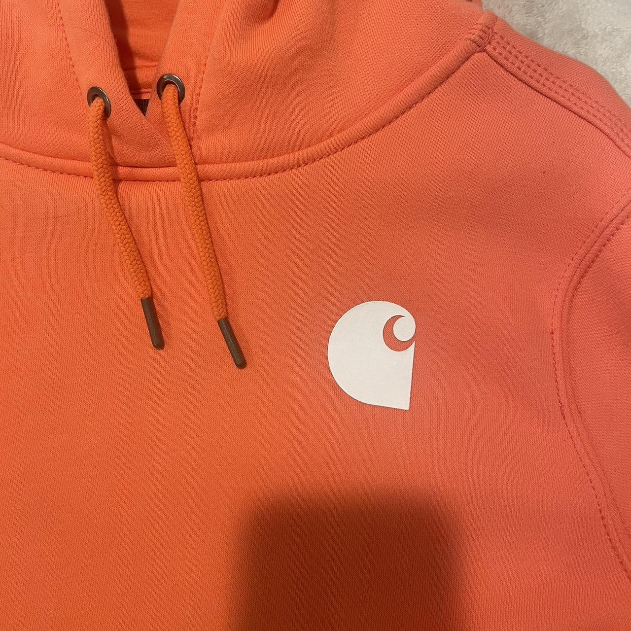 Electric Coral Carhartt Hoodie from Dicks Sporting Depop