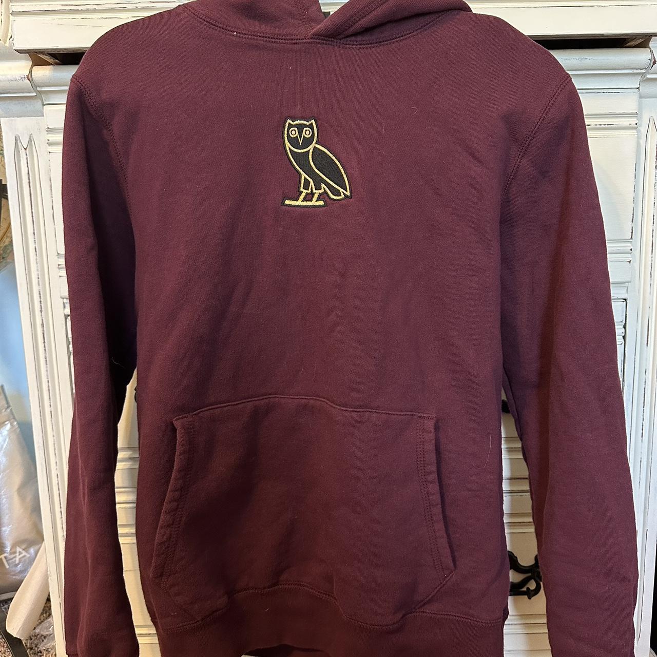 Authentic OVO hooded sweatshirt embroidered Depop