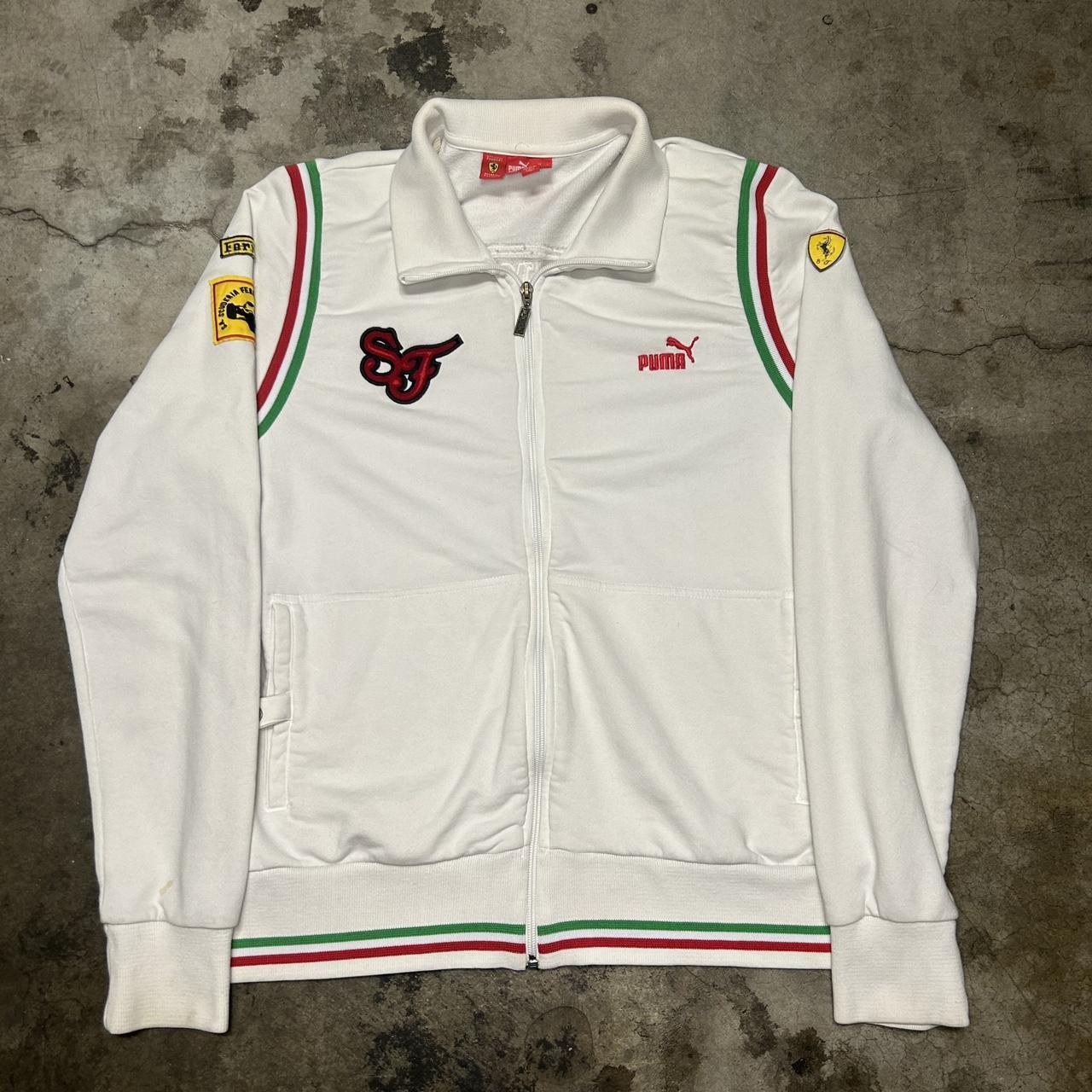 Ferrari zip outlet up sweatshirt