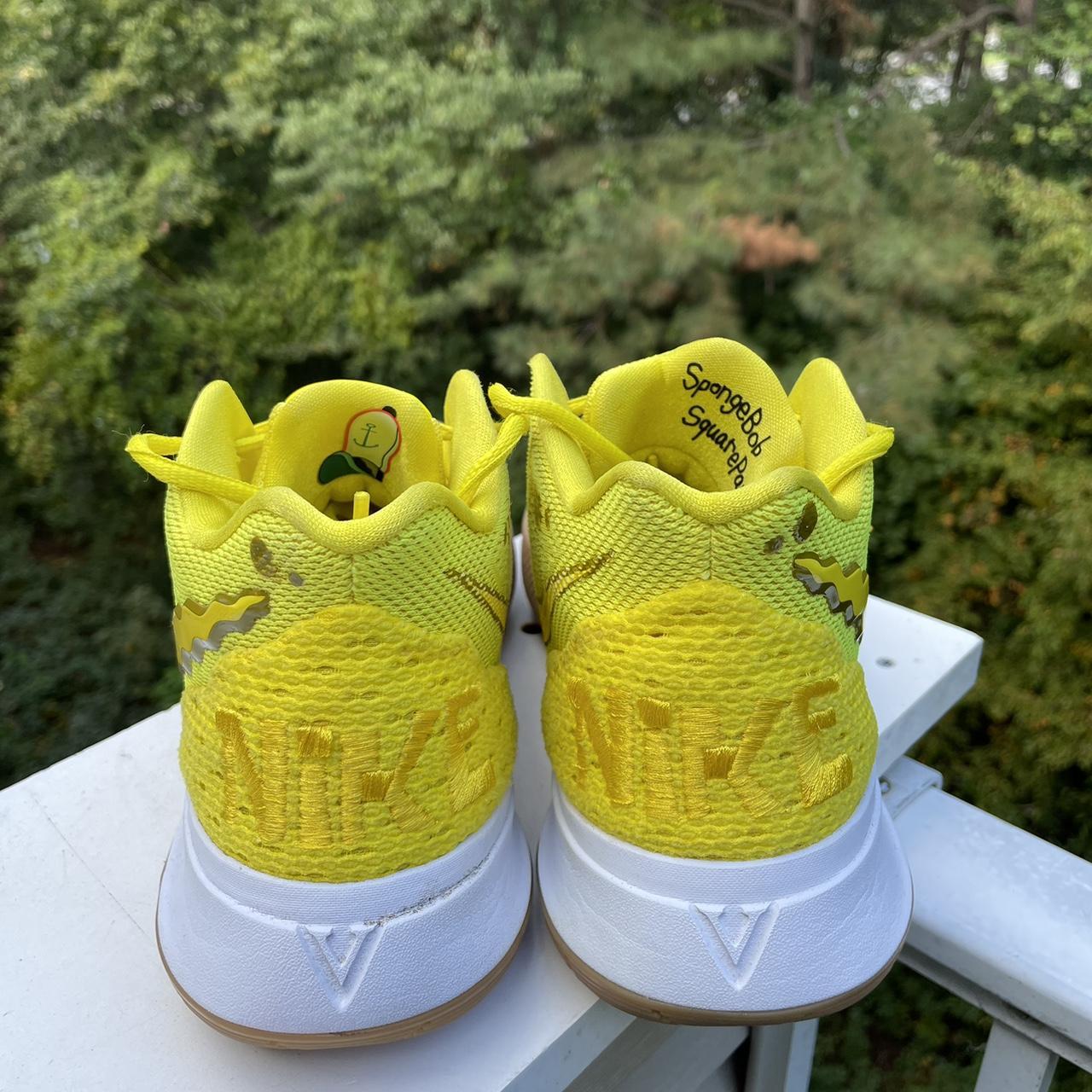 Nike Kyrie 5 Spongebob Size 8.5 - Depop