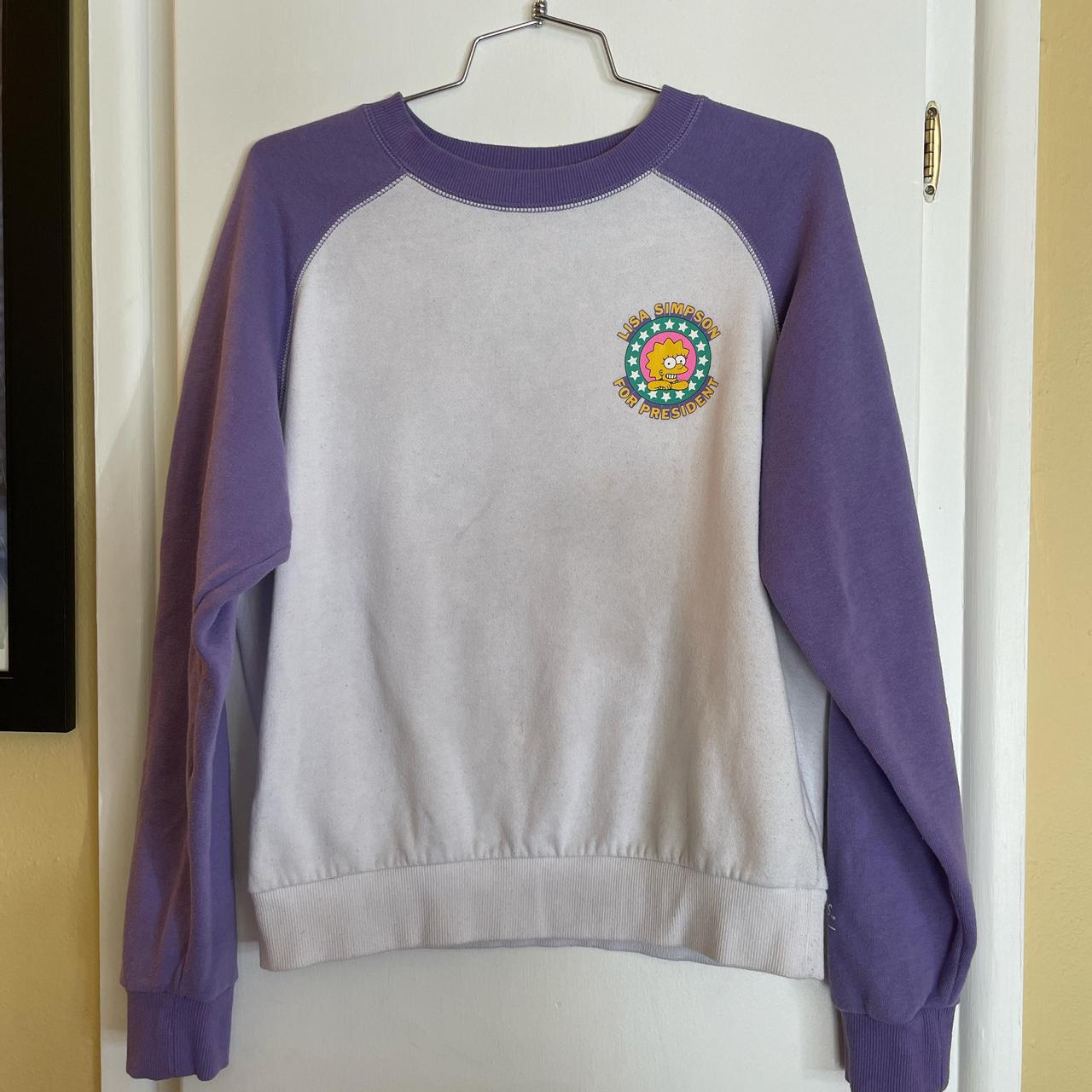 Lisa Simpson Sweatshirt Sudadera Los Simpson Ladies Hoodie The - Main Image