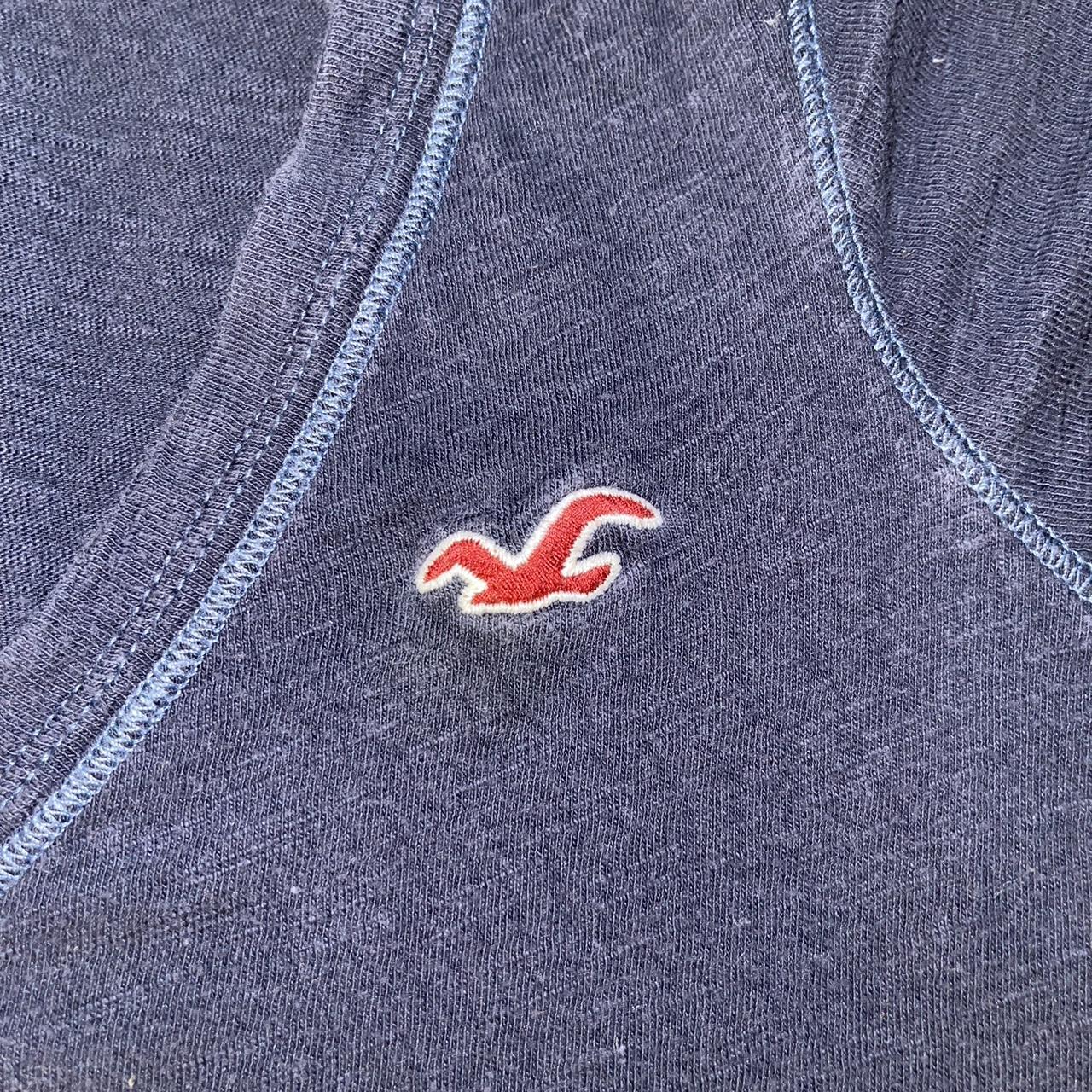 Hollister Twilightcore y2K era SS navy blue t shirt... Depop