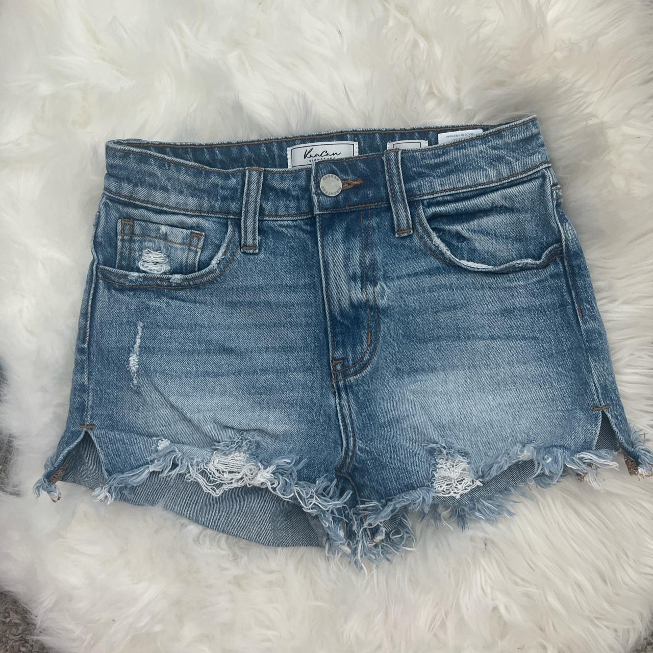 KanCan girls jean shorts size 14 great... Depop