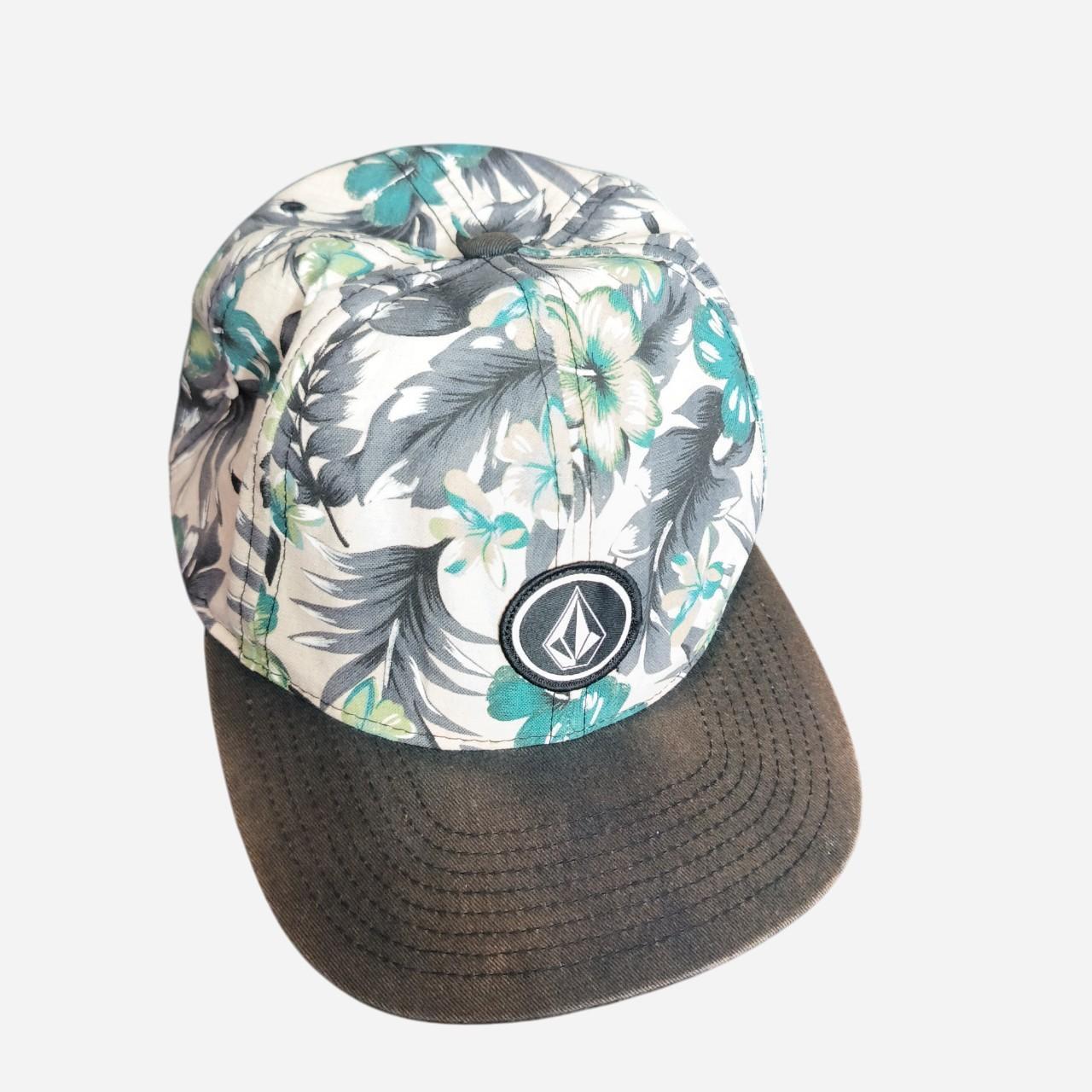 Volcom Men's Hat - Green/Multi – Volcom Cap Snap … - image 1