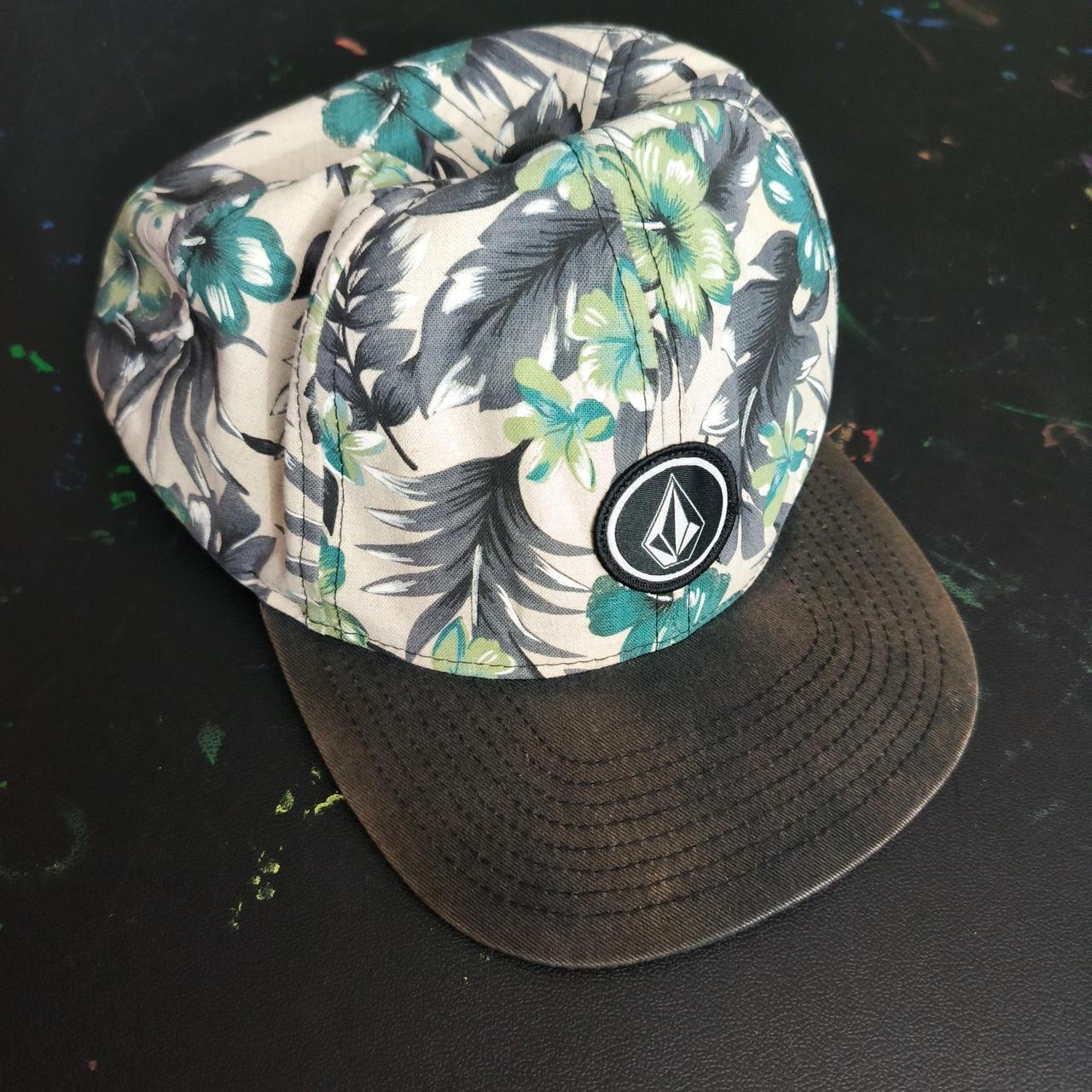 Volcom Men's Hat - Green/Multi – Volcom Cap Snap … - image 3