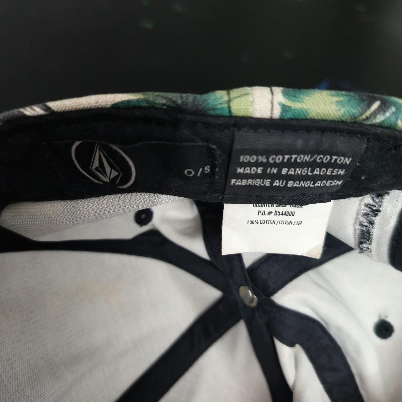 Volcom Men's Hat - Green/Multi – Volcom Cap Snap … - image 7