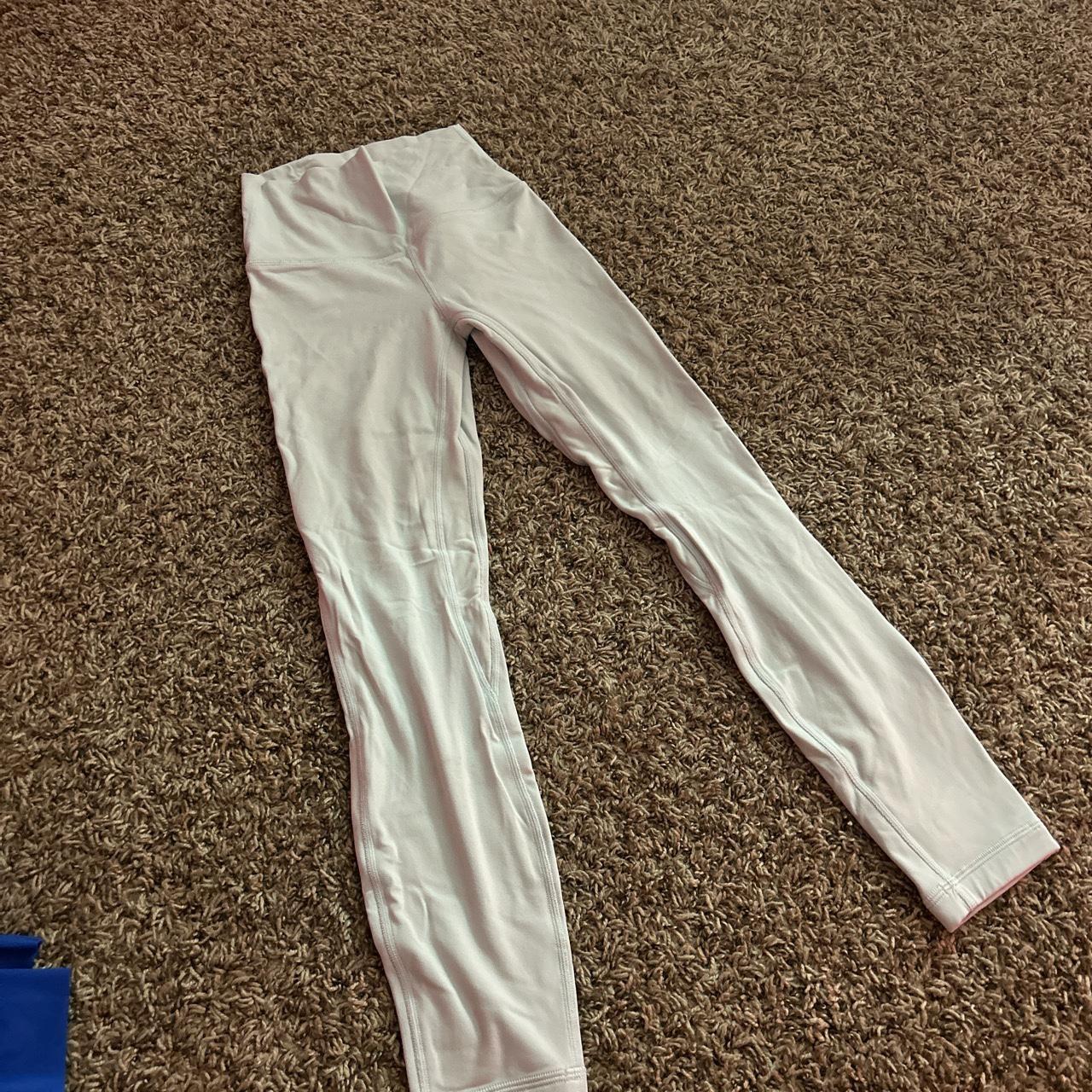 Light blue mint whitish lululemon leggings size 2!... Depop