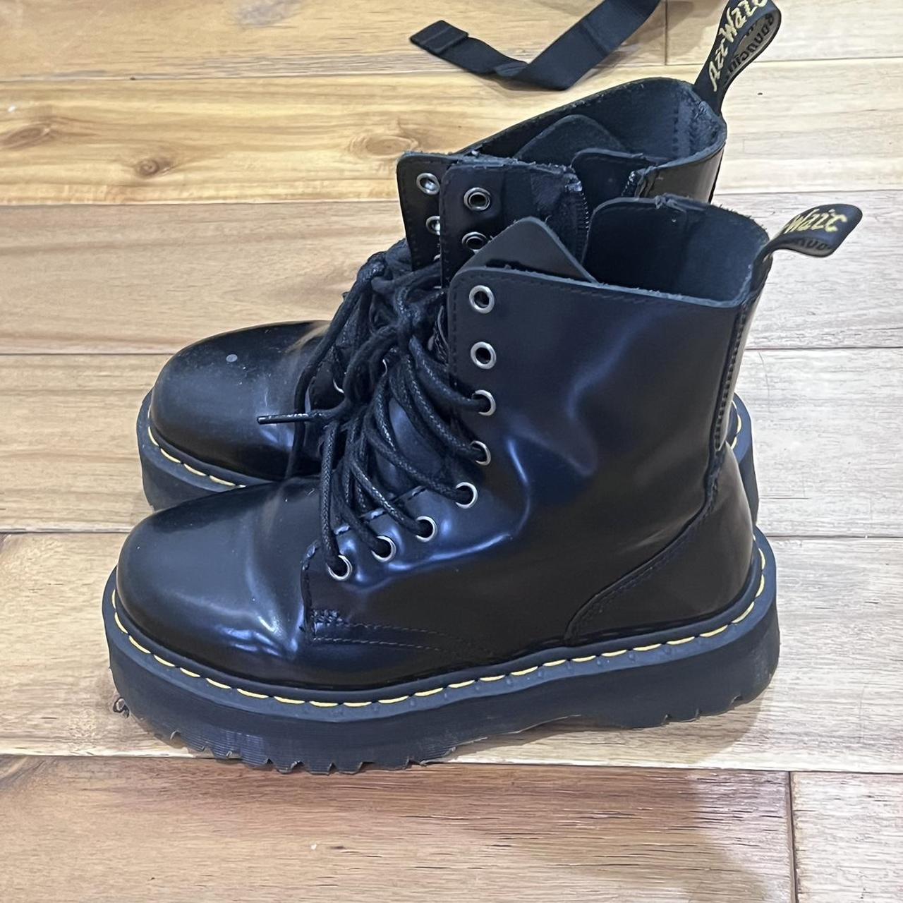 Doc marten Jadon platform boots in good condition... - Depop