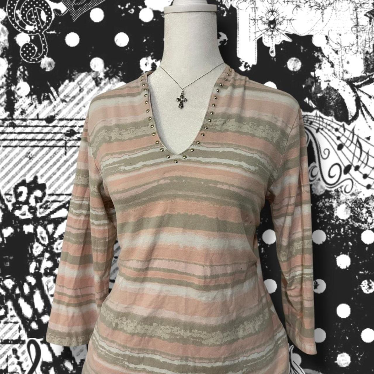 Ruby Rd. Women's Blouse - Multi/Pink - S – washed… - image 1