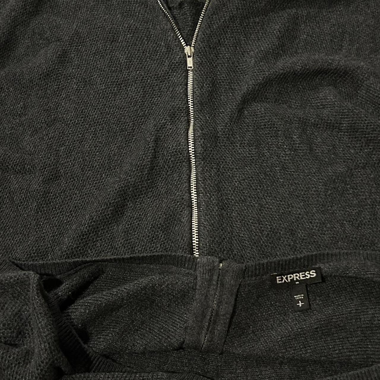 Express Women's Blouse - Grey - S – elevated basi… - image 5