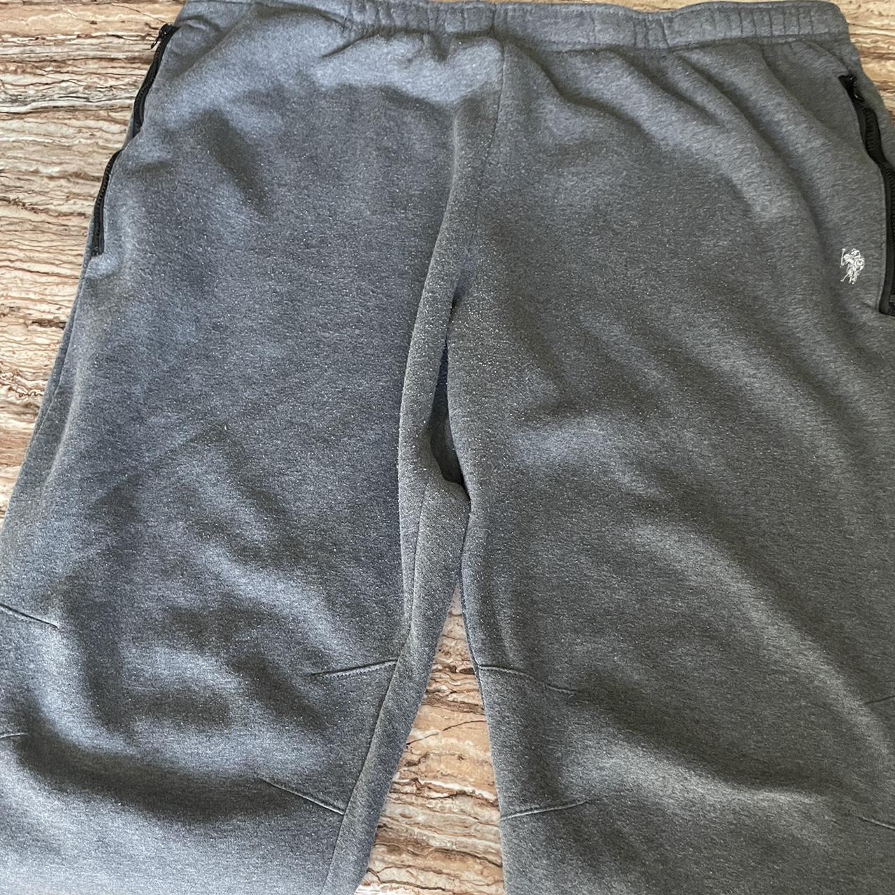 XXXL heather grey U.S polo assn. men’s sweatpants - Depop