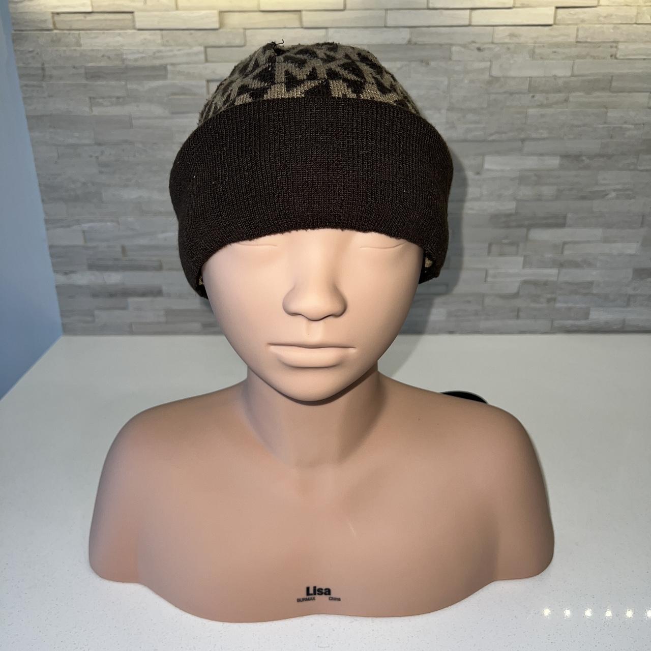 Michael Kors MK Signature Knitted Beanie Hat popular