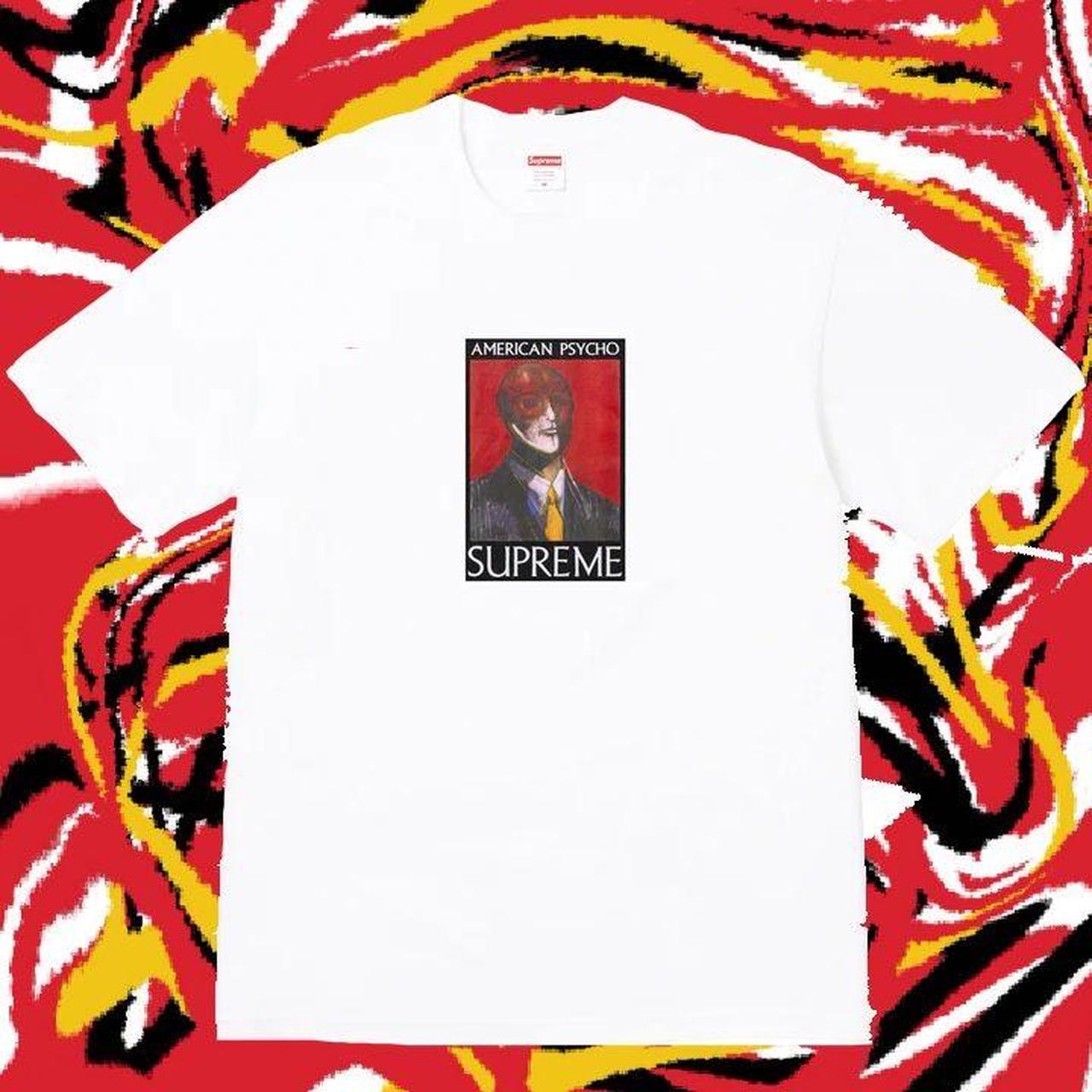 SUPREME White American Psycho tee 2023, SIZE M /...