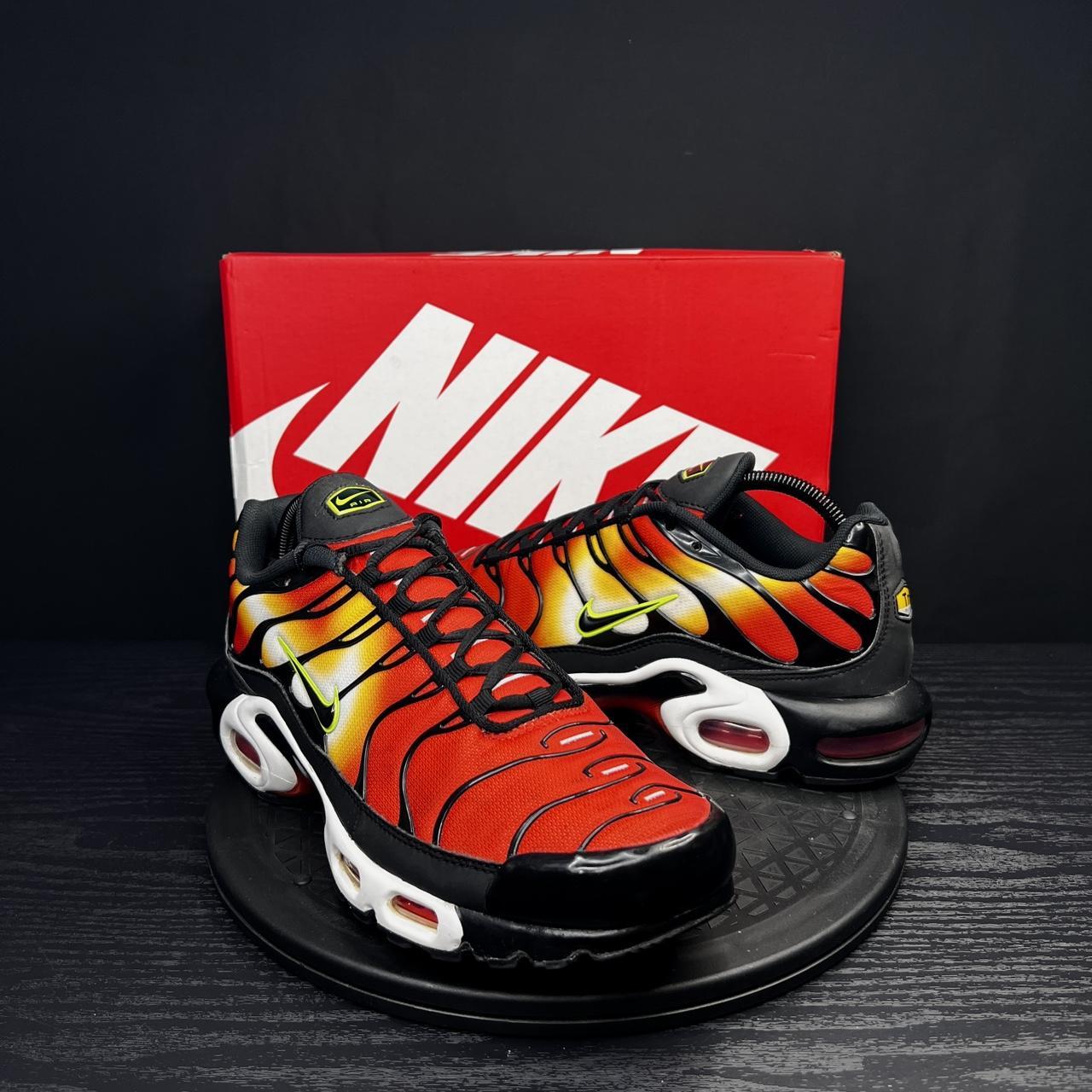 Nike Air Max Plus TN Sunset Orange Size UK 8.5 . Depop