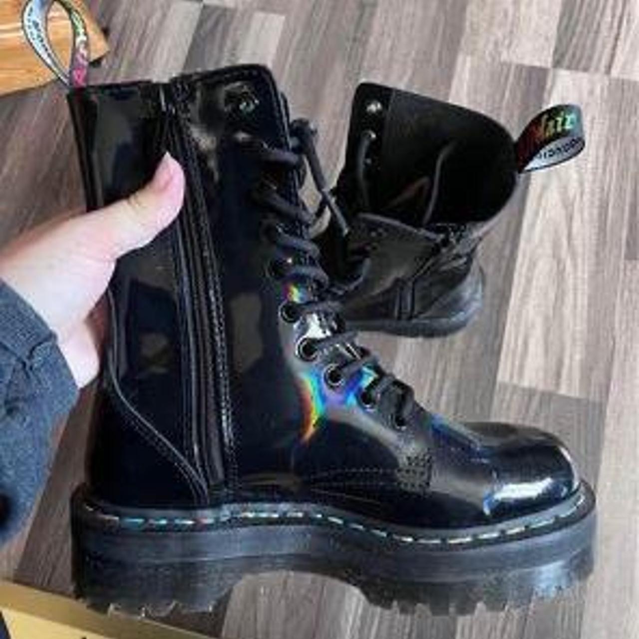 holographic doc martens