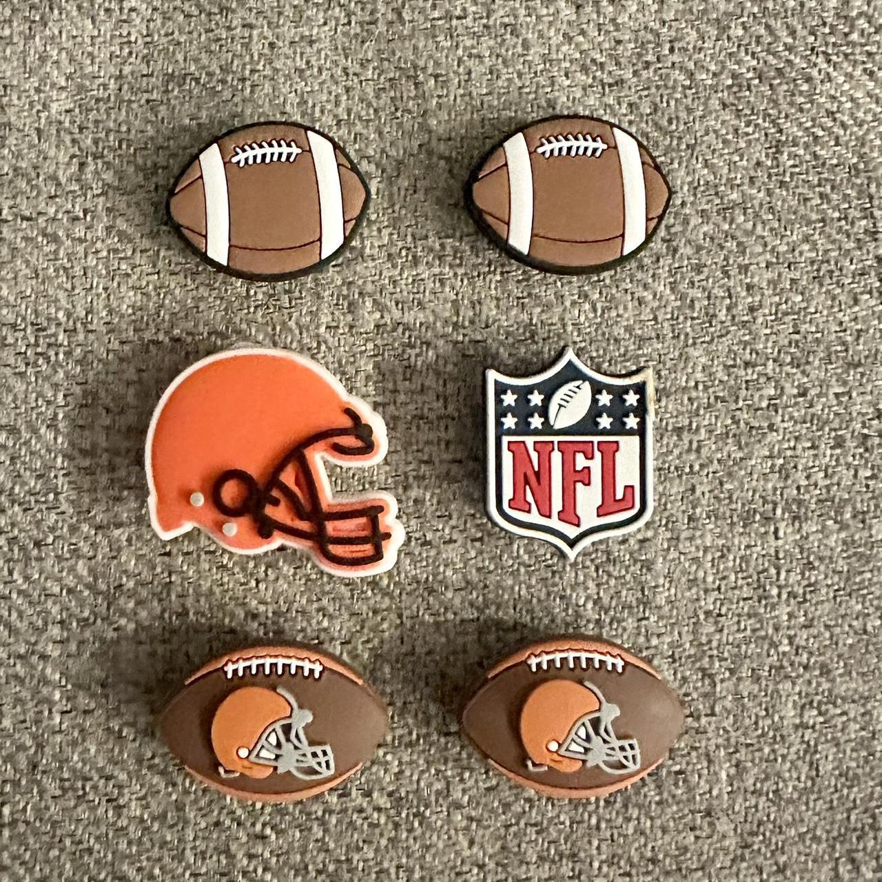 CLEVELAND BROWNS JIBBITZ Cleveland Browns Shoe Charms Nfl Jibbitz