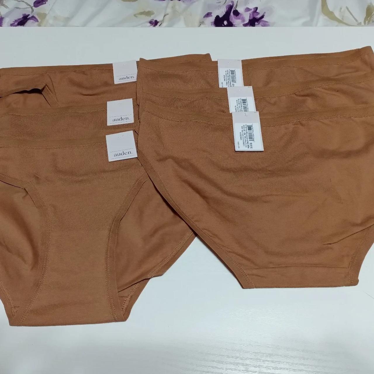 Auden 6 pairs Small Bikini Underwear, Color Oak All - Depop