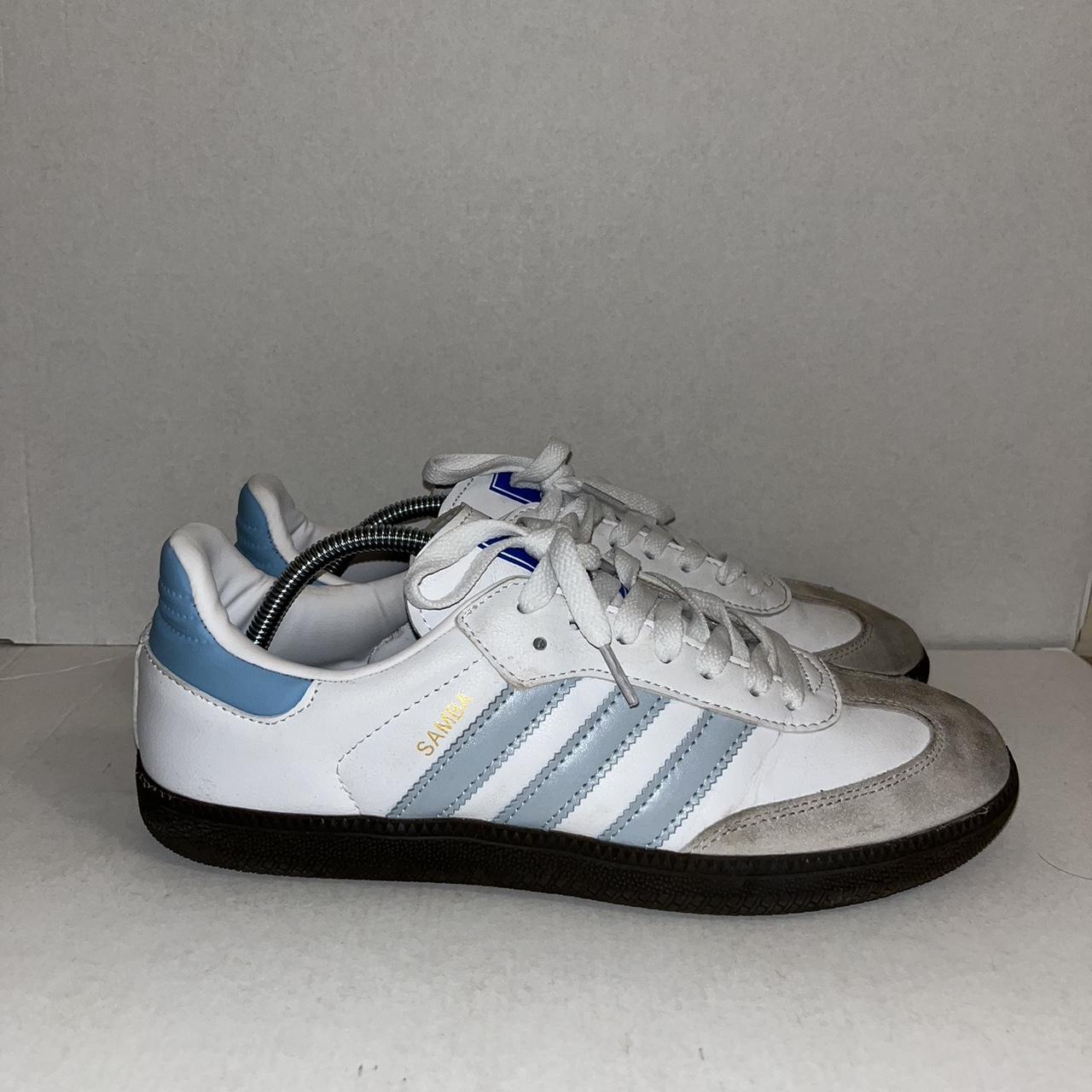 Adidas Originals Samba OG Size 7.5 UK White Halo... - Depop