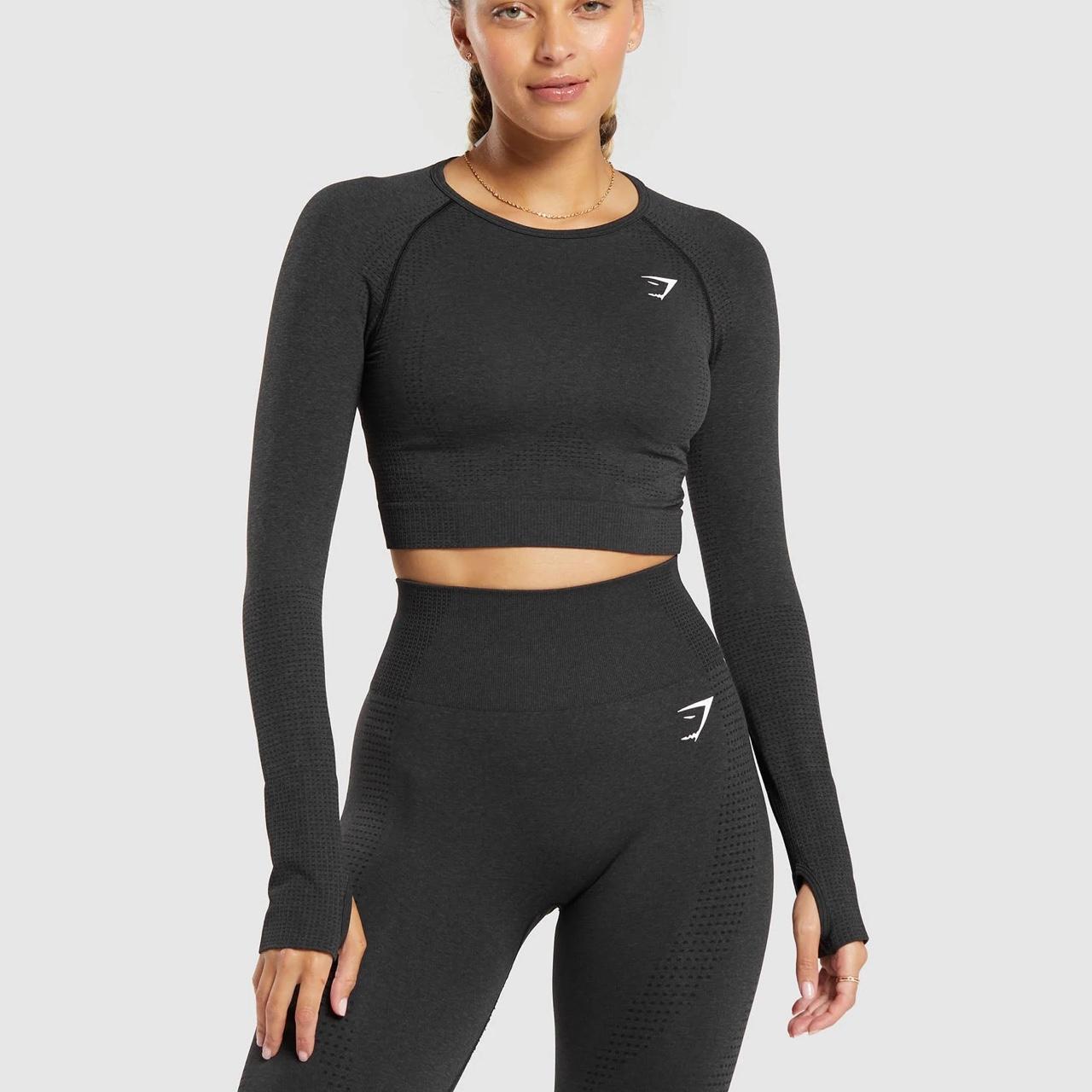 gymshark top, xsmall, free shipping, no flaws,... Depop