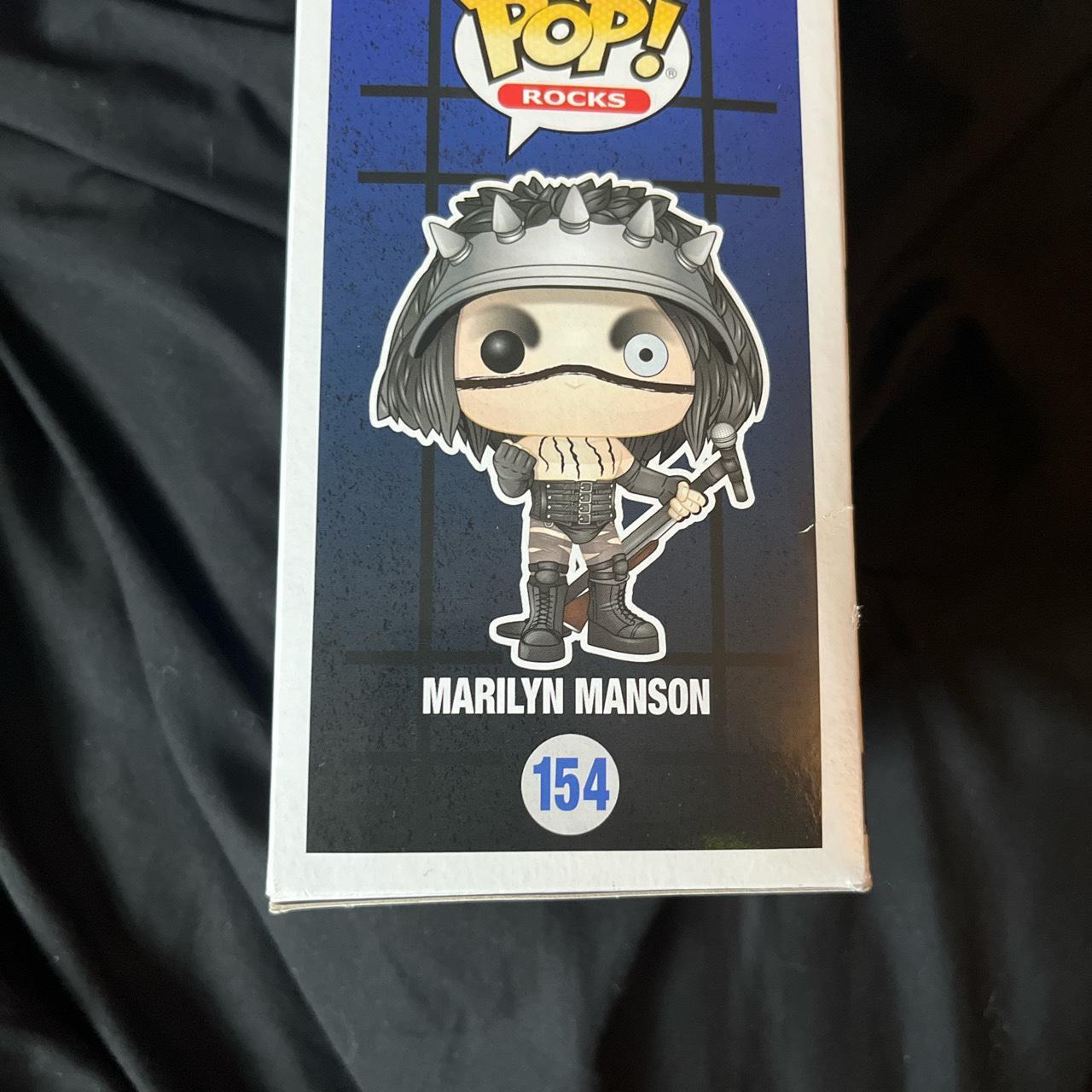 MARILYN MANSON FUNKO POP WITH BOX Tags for... - Depop