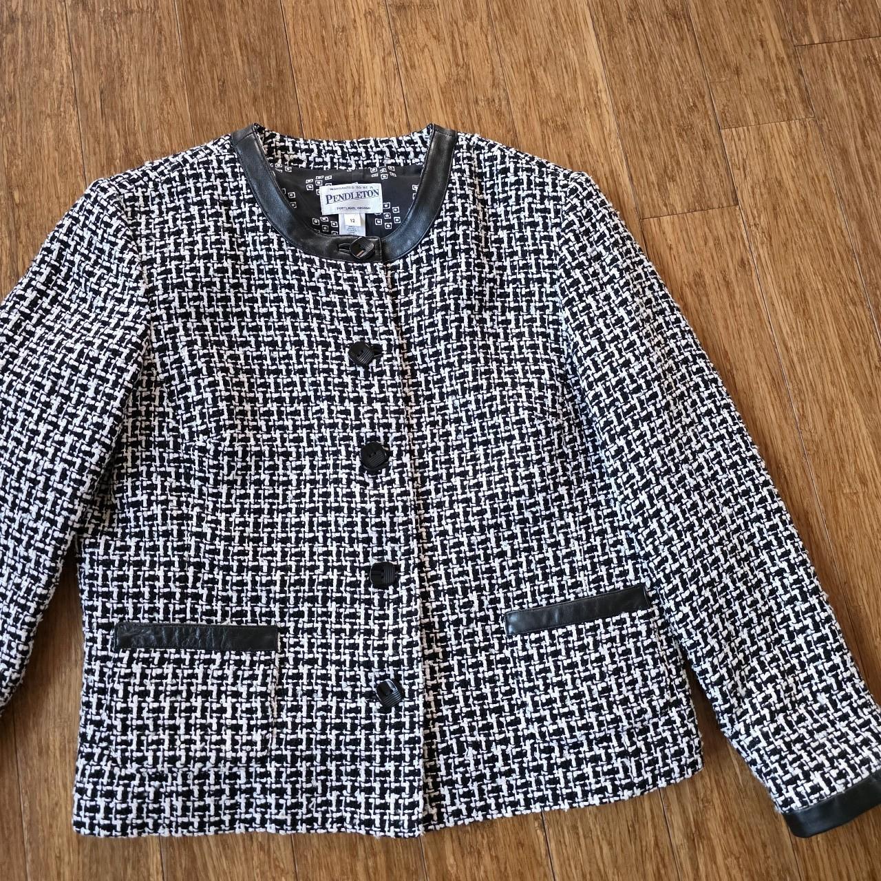 Pendleton Women's Jacket - Black/Multi - 12 – Bla… - image 1