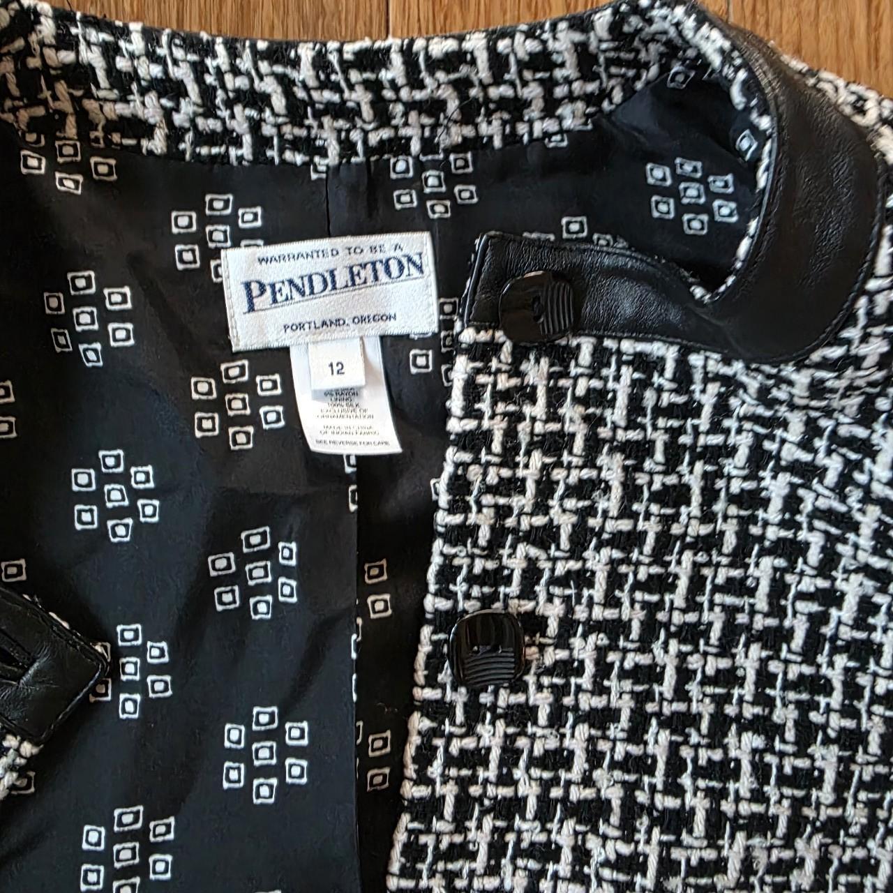 Pendleton Women's Jacket - Black/Multi - 12 – Bla… - image 6