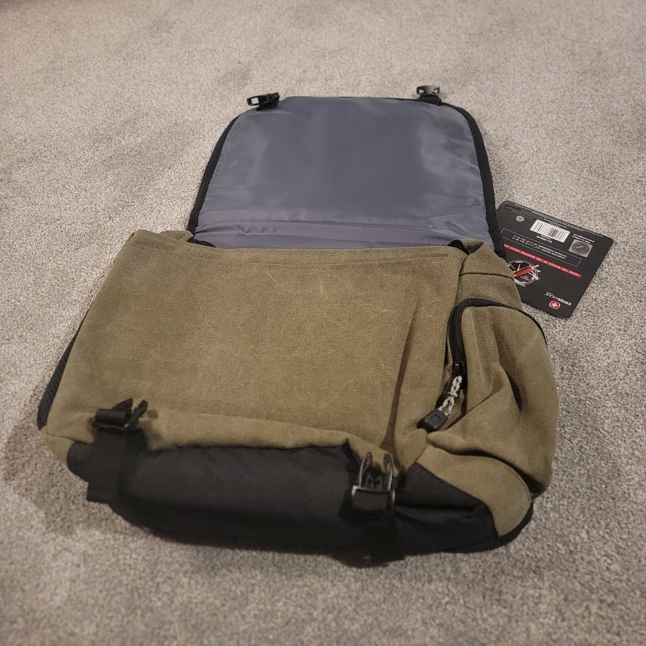 Swissgear zinc messenger outlet bag