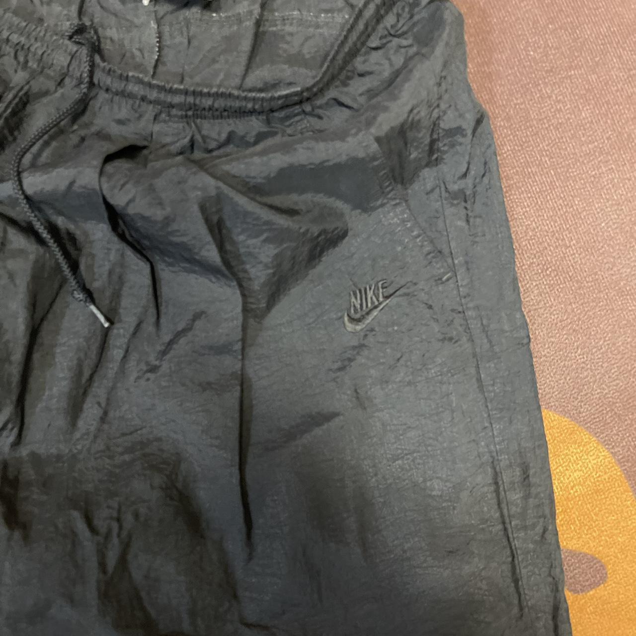 VINTAGE NIKE TRACK PANTS SIZE LARGE depop vintage... Depop