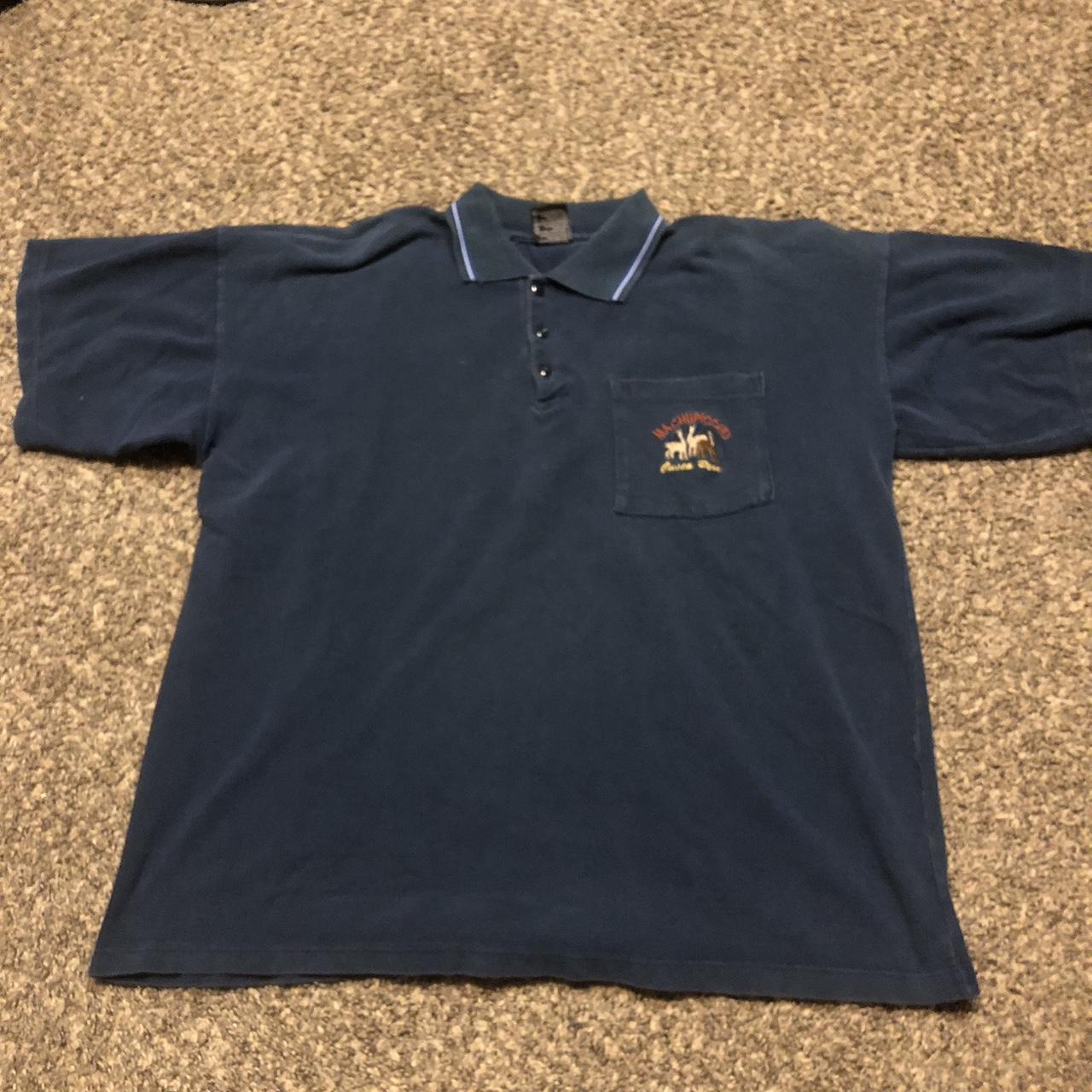 XL vintage Machu Pichu polo. Fits like a large #90s... - Depop