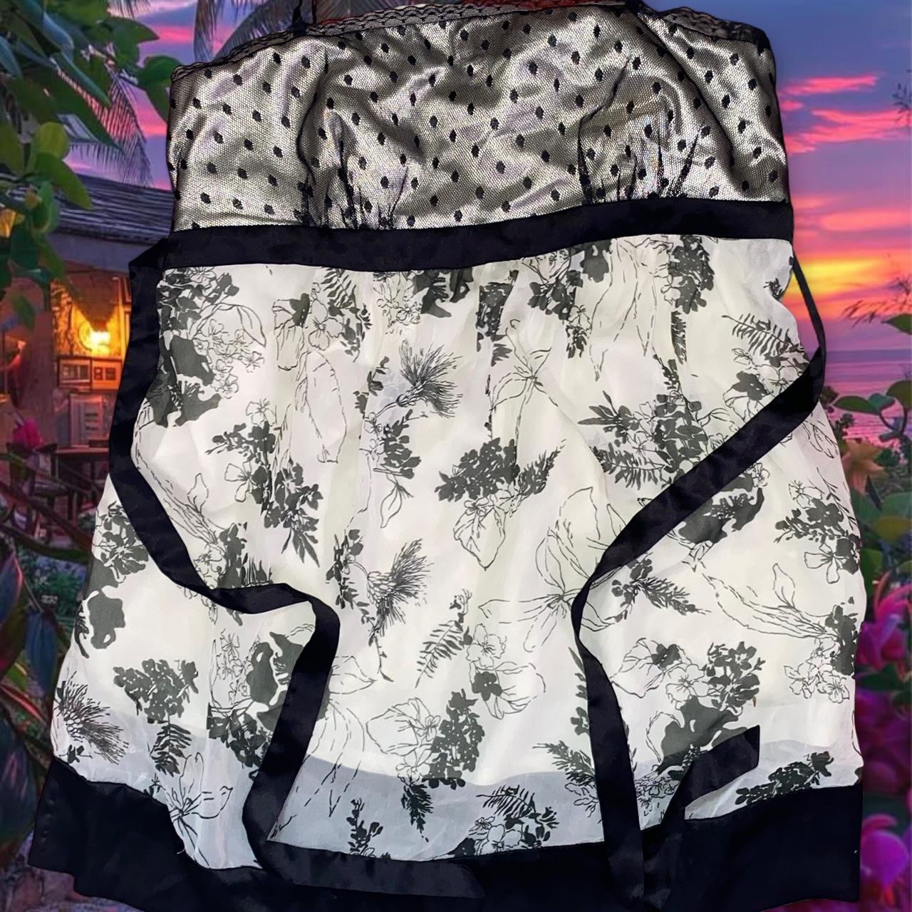 Babydoll top with tie string for back NOT TRUE TO... | Depop