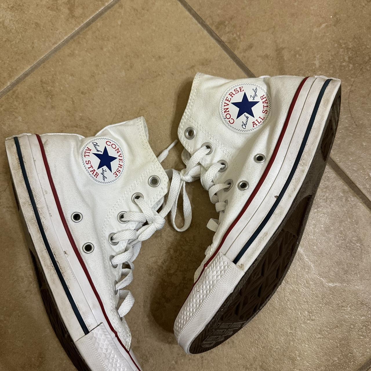 White converse top size 6.5