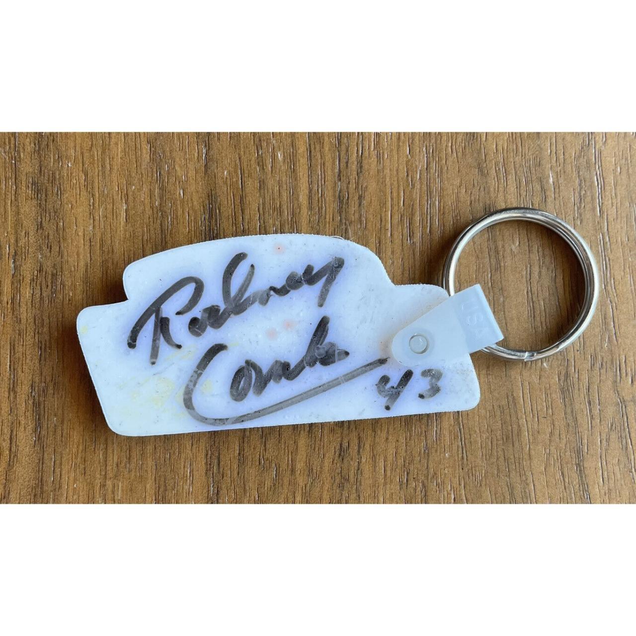 Lance Racing Rodney Combs #43 Keychain Autographed shops Signed Key Chain