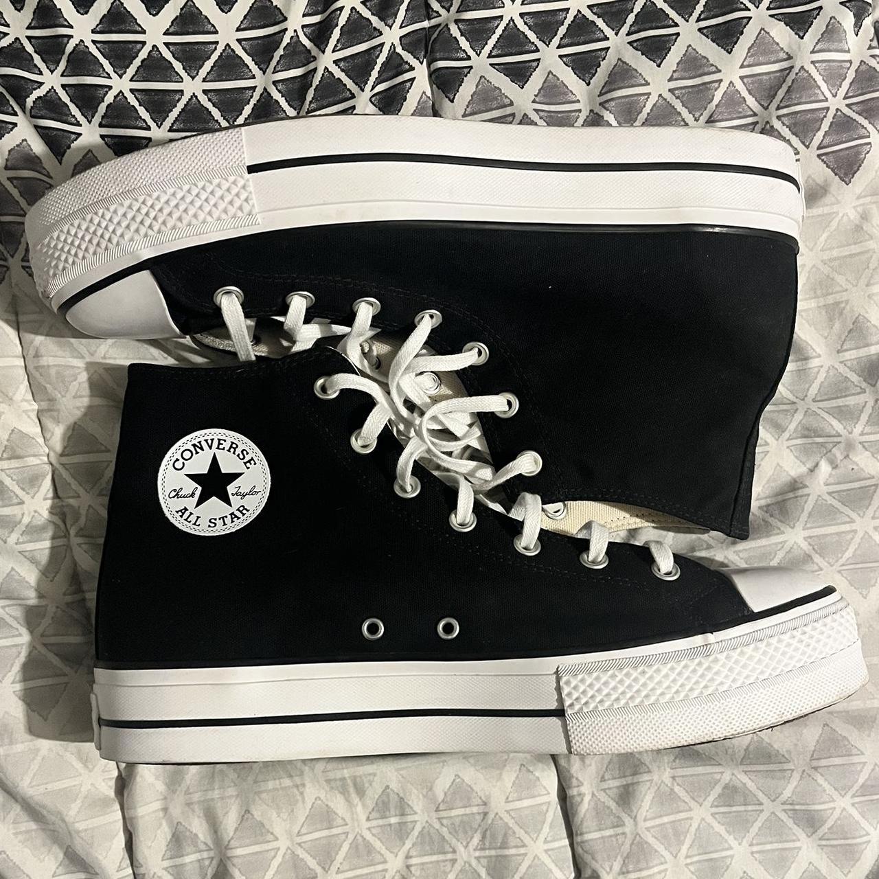 Converse Women's Sneakers - Black - US 13 � Women's Chuck Taylor All Star  Lift Platform �