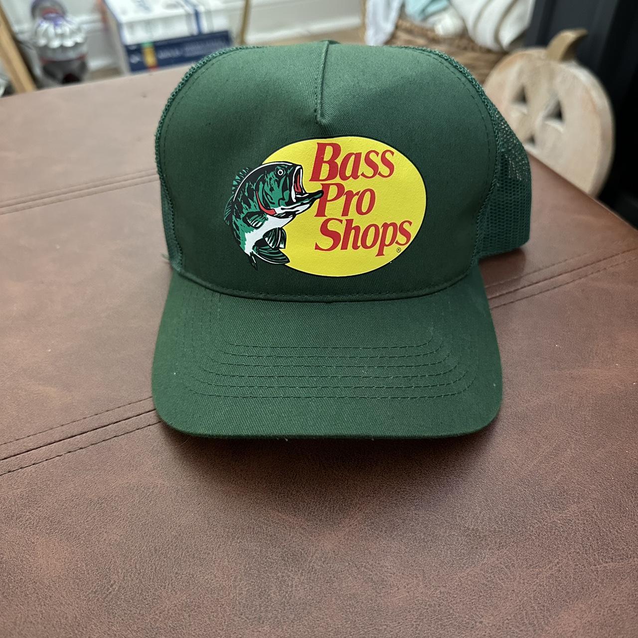 Bass Pro Trucker Hat- Forest Green - Depop