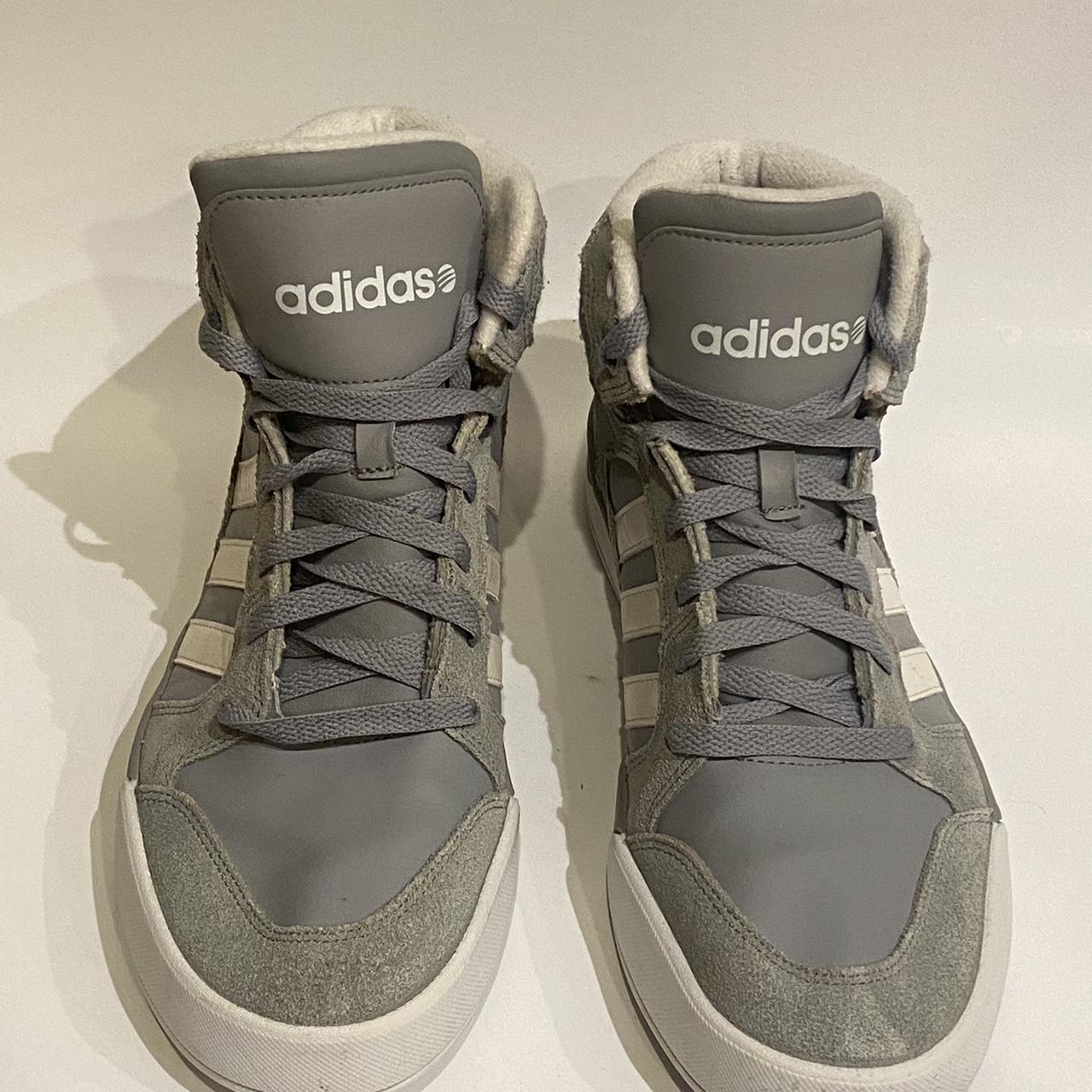 Adidas Men s Neo Raleigh High Top Basketball Shoe. Depop