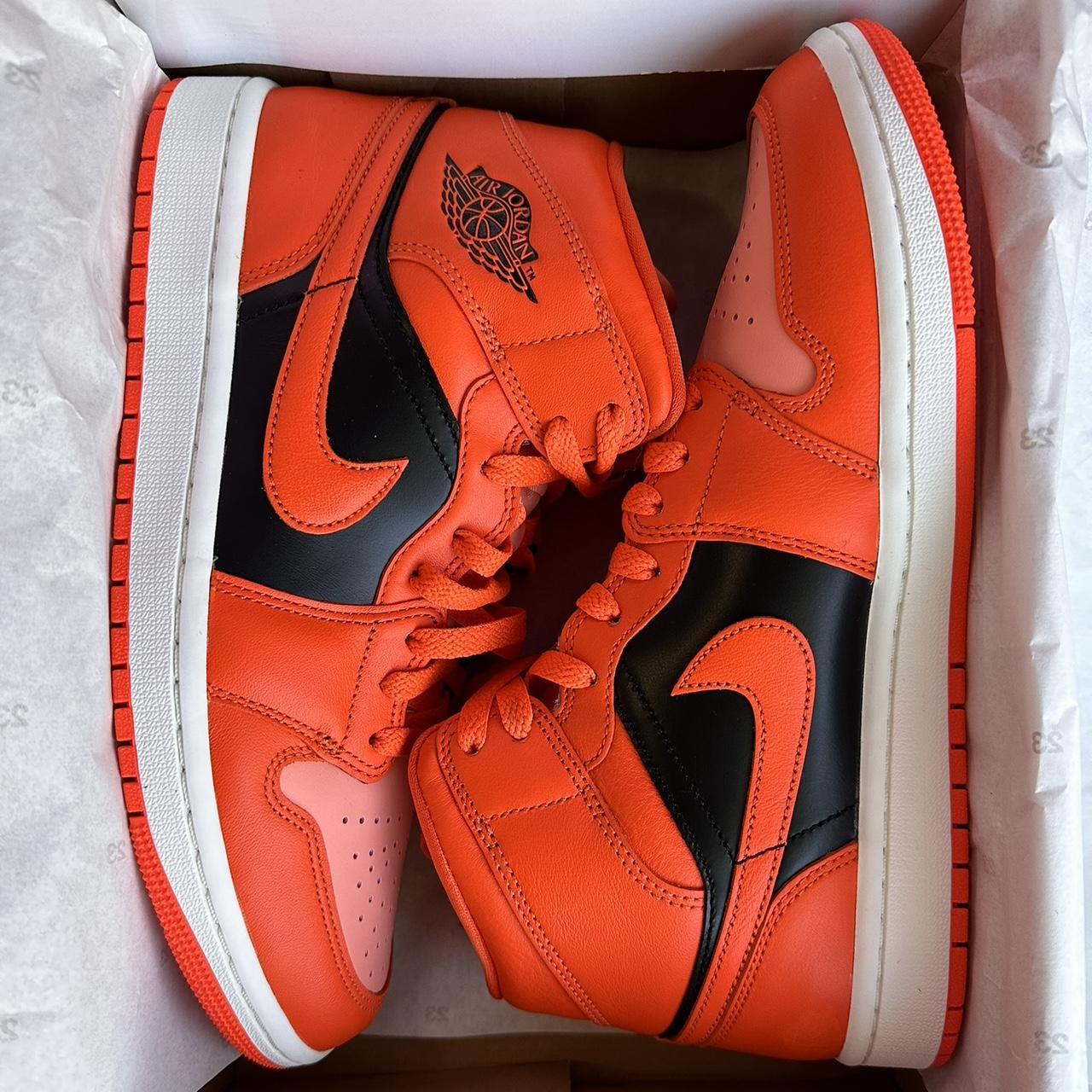 Women’s outlet air Jordan 1 mid “rush orange”