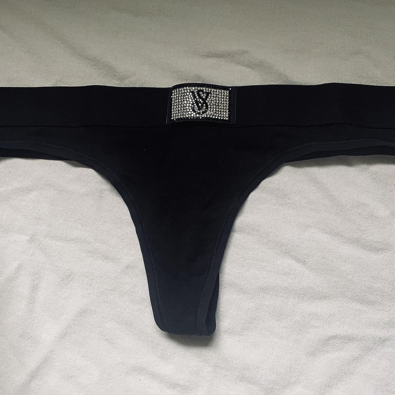 Victoria’s Secret Rhinestone Thong, Size Medium,...