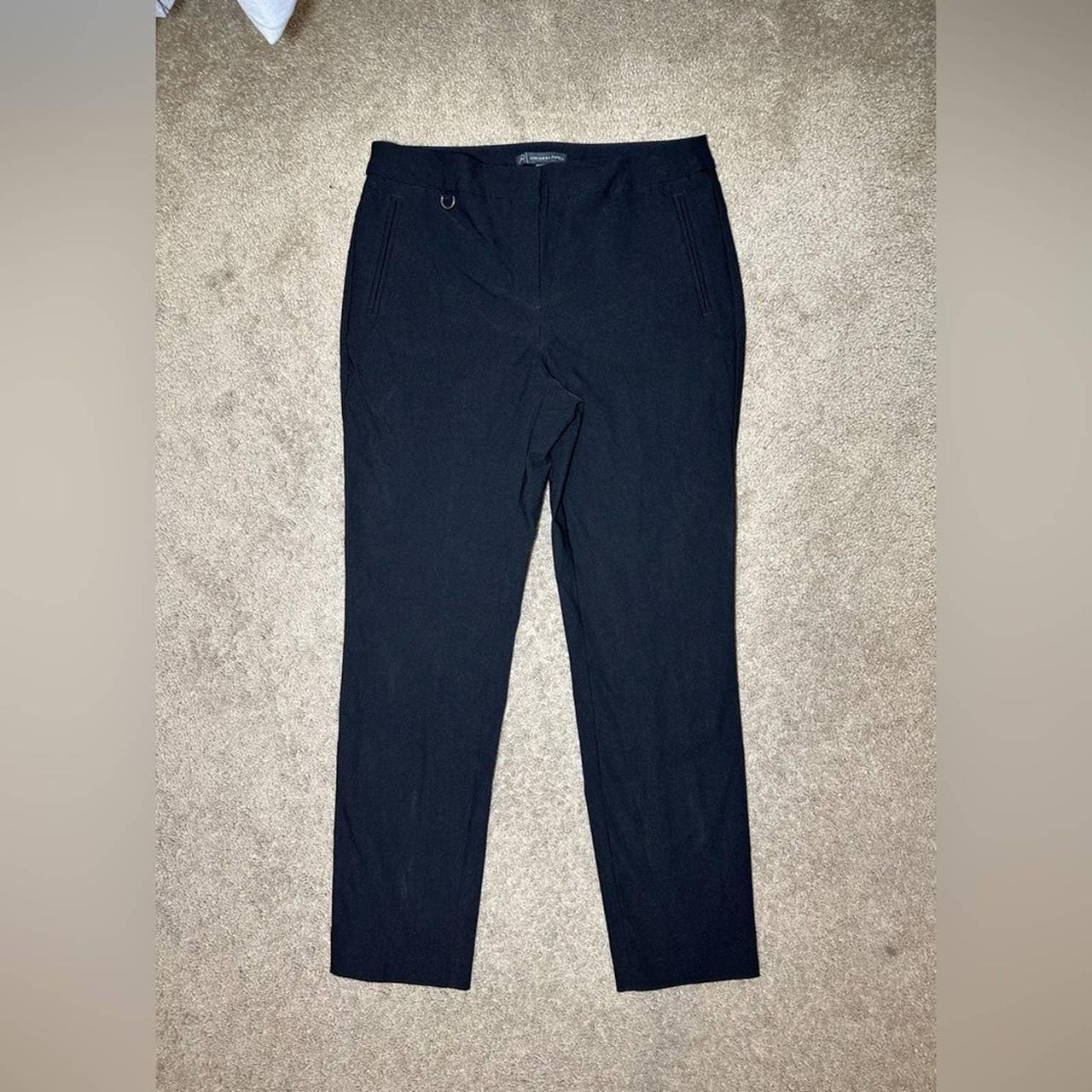 Adrianna Papell One Way Stretch Kate Pants Black Depop