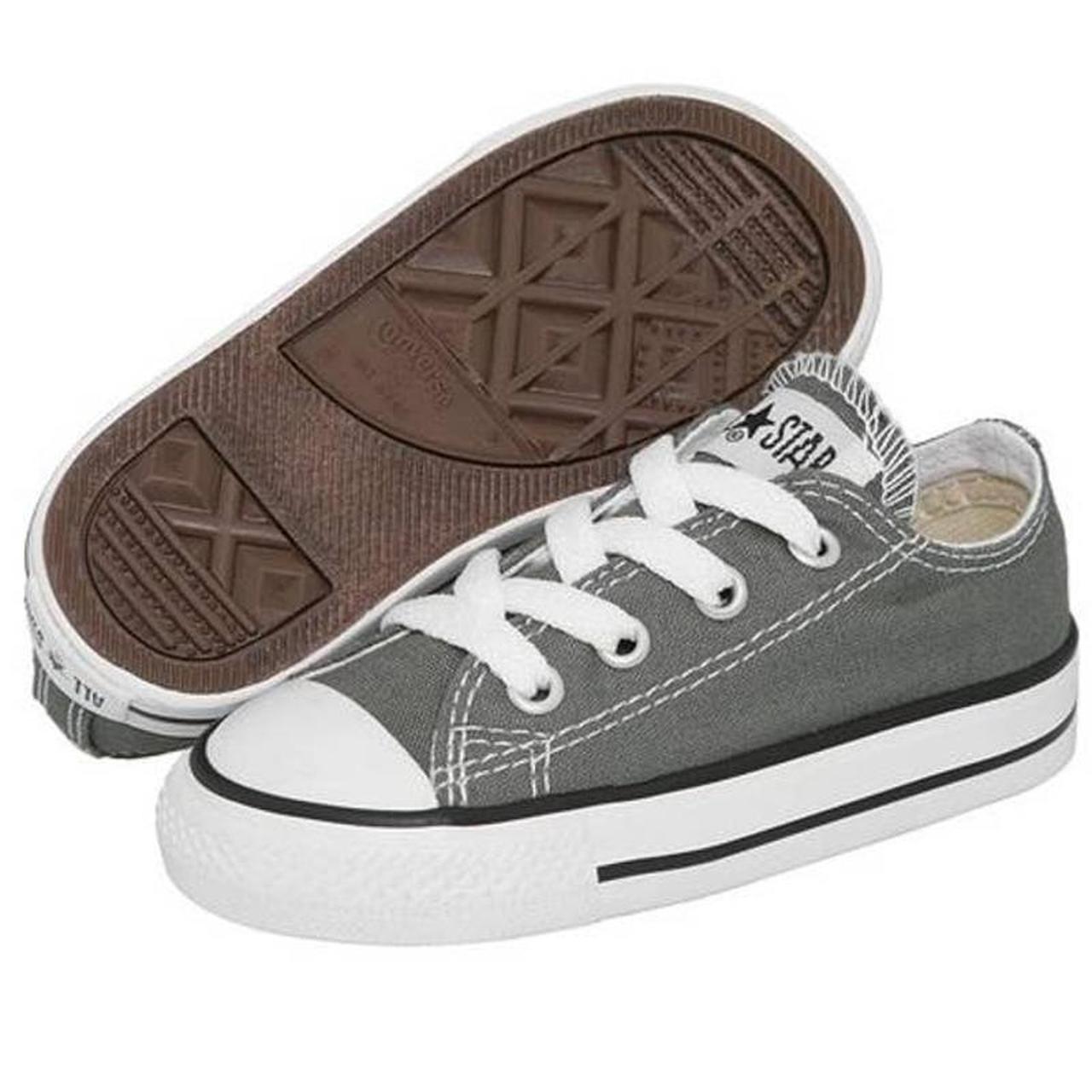 Grey toddler deals converse