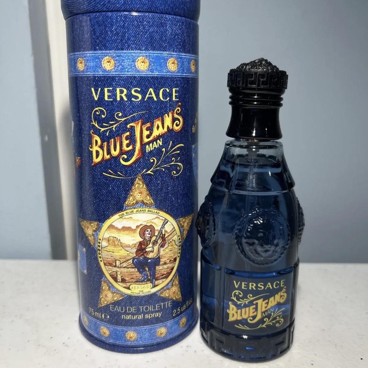 Versace blue jeans eau de hotsell toilette 75 ml