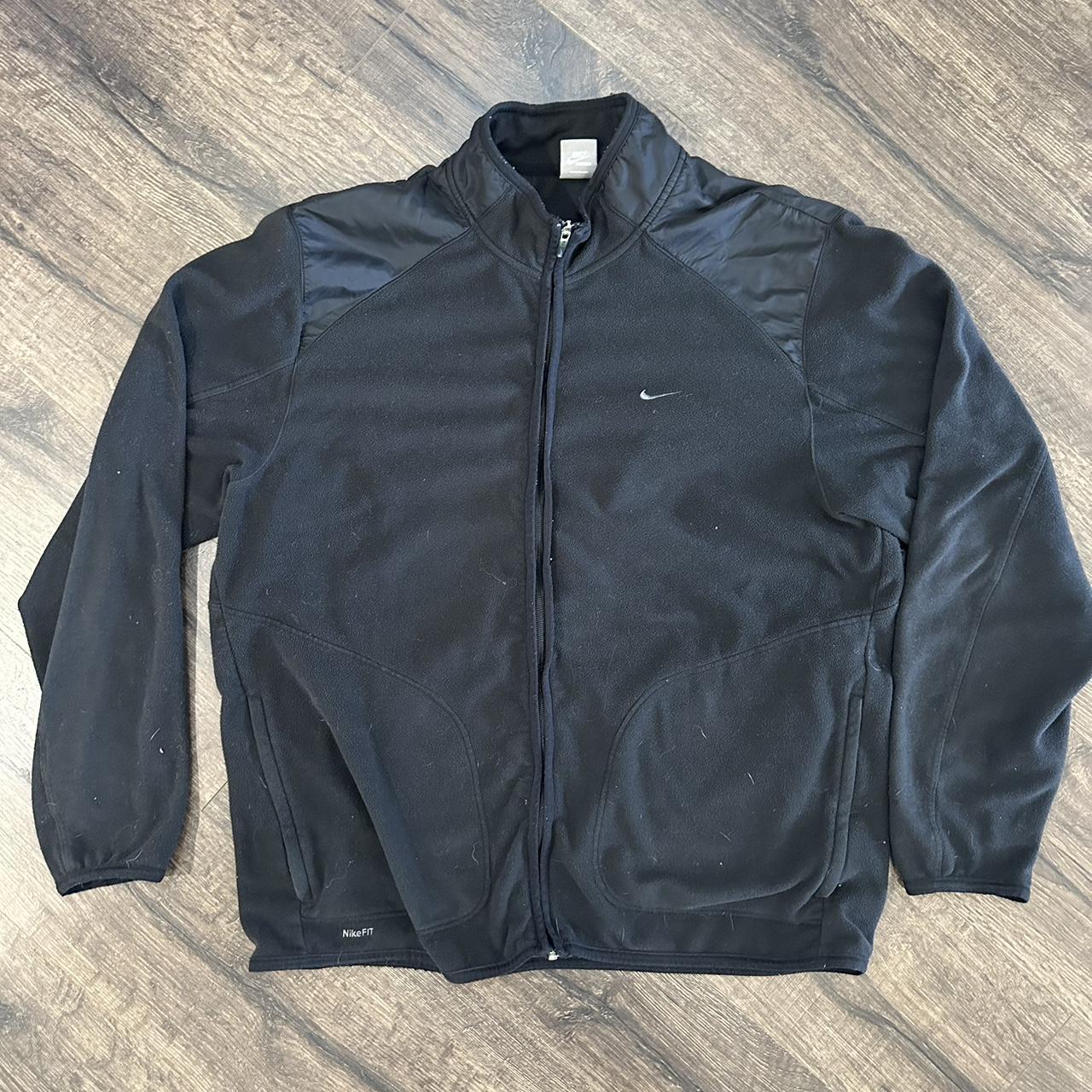 mens nike fleece zip up