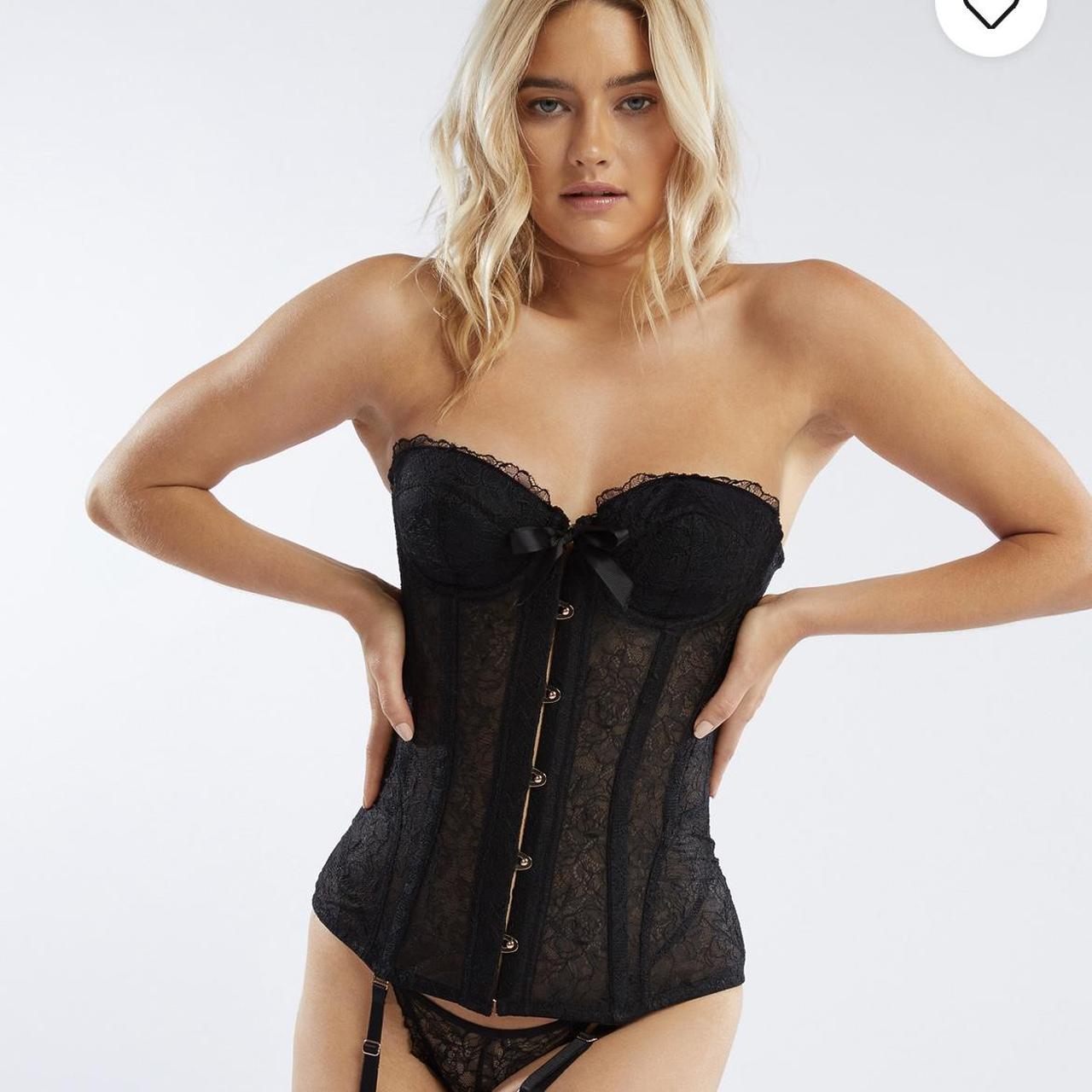 Outlet Savage x Fenty Pink Lace corset