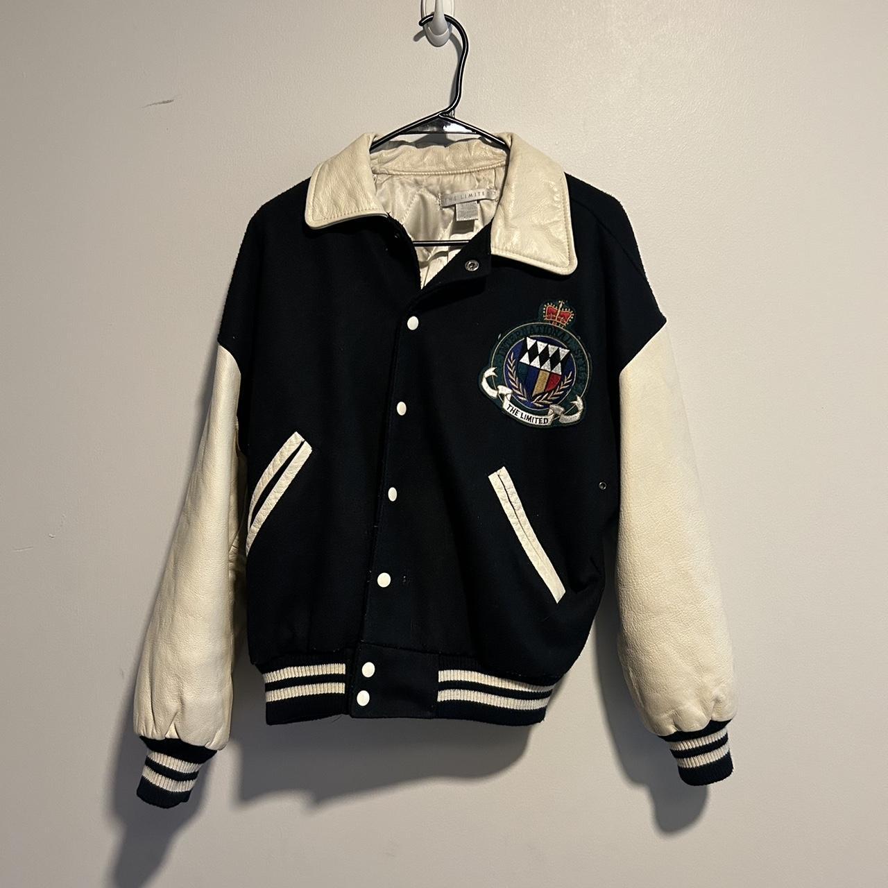 Vintage “The Limited” Varsity Jacket Small - fits... - Depop