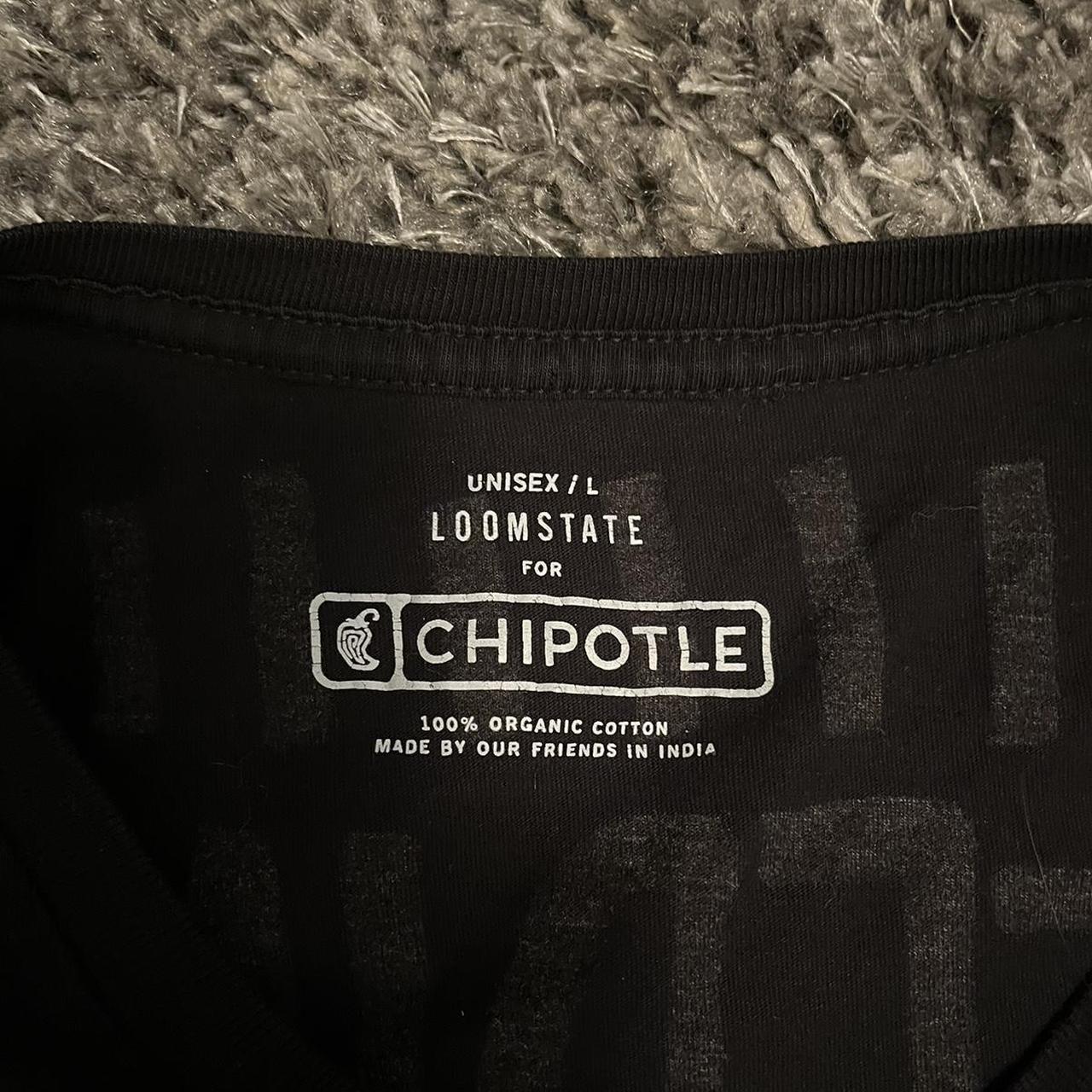 Loomstate x Chipotle Flexible Worker’s Tee Unisex... Depop