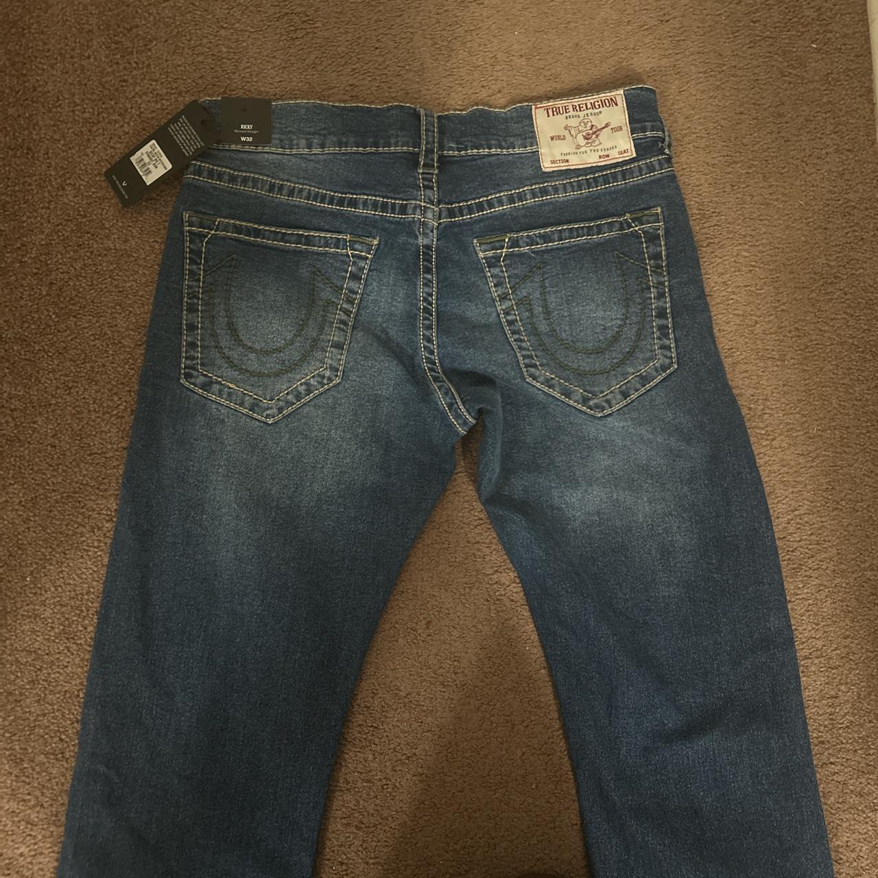 TRUE RELIGION STRAIGHT FIT SIZE:... - Depop